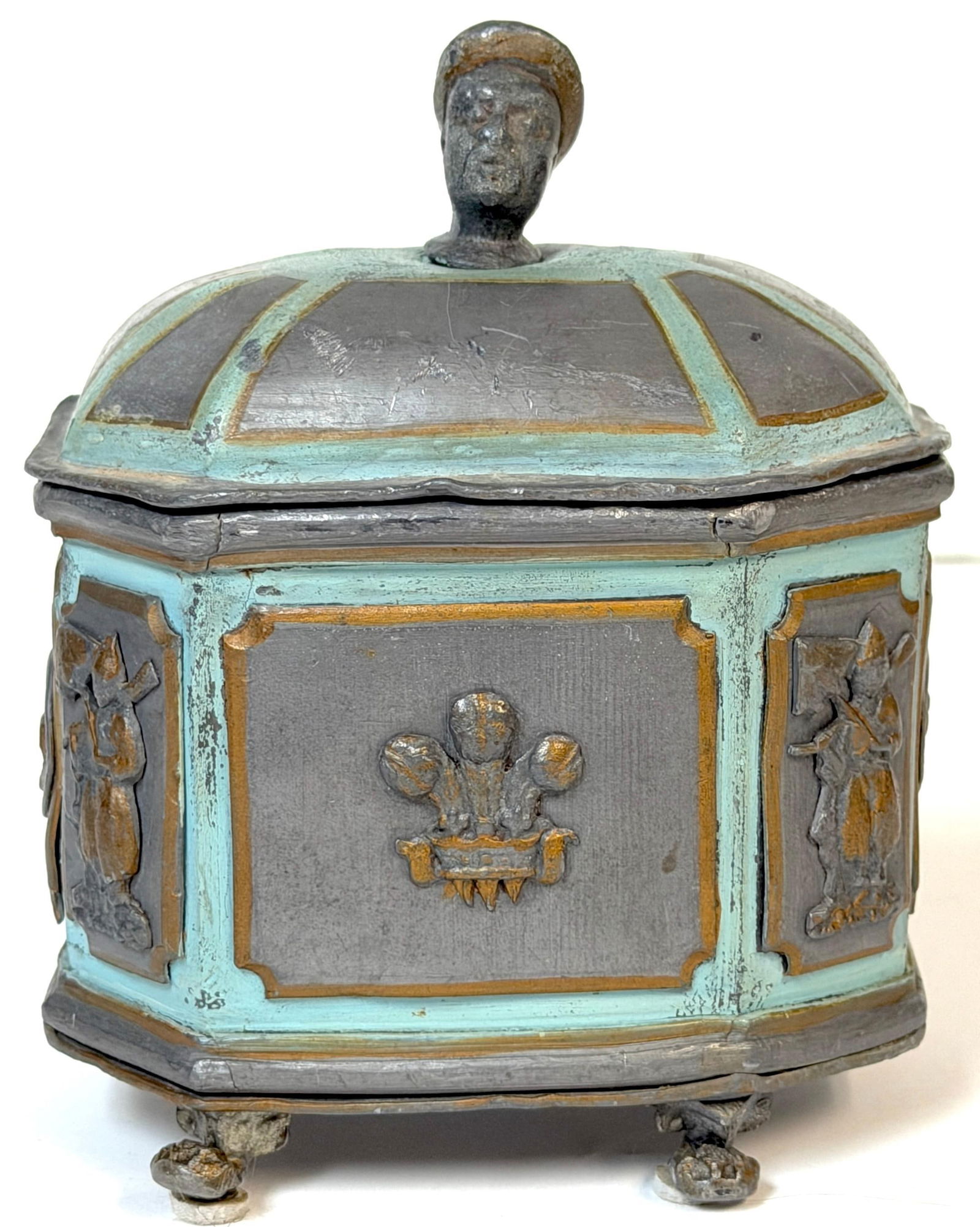 Regency "Brighton Pavilion" Tea Caddy or Tobacco Box England, circa 1820–1830 - 3