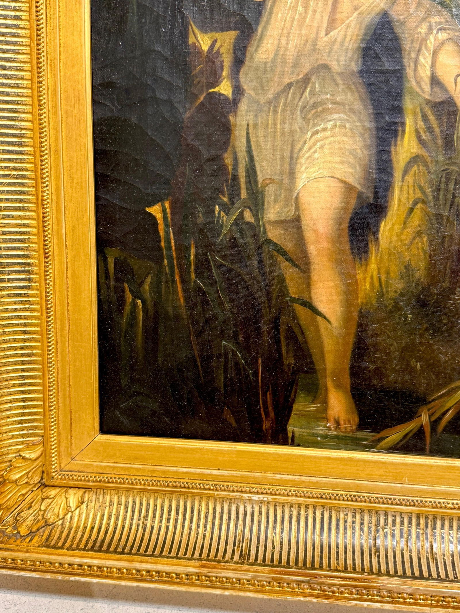 19th-Century Romantic Continental School Painting, Undine / Ondine (Water Nymph) - 15