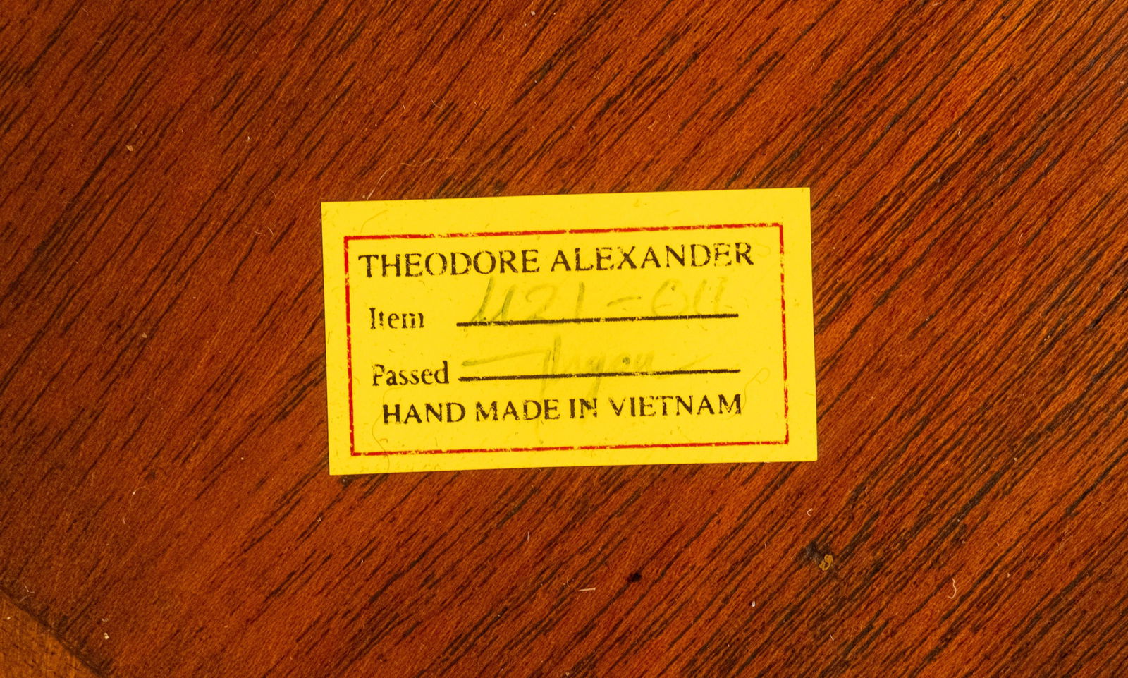 Theodore Alexander Armory Collection Serving Tray - 8