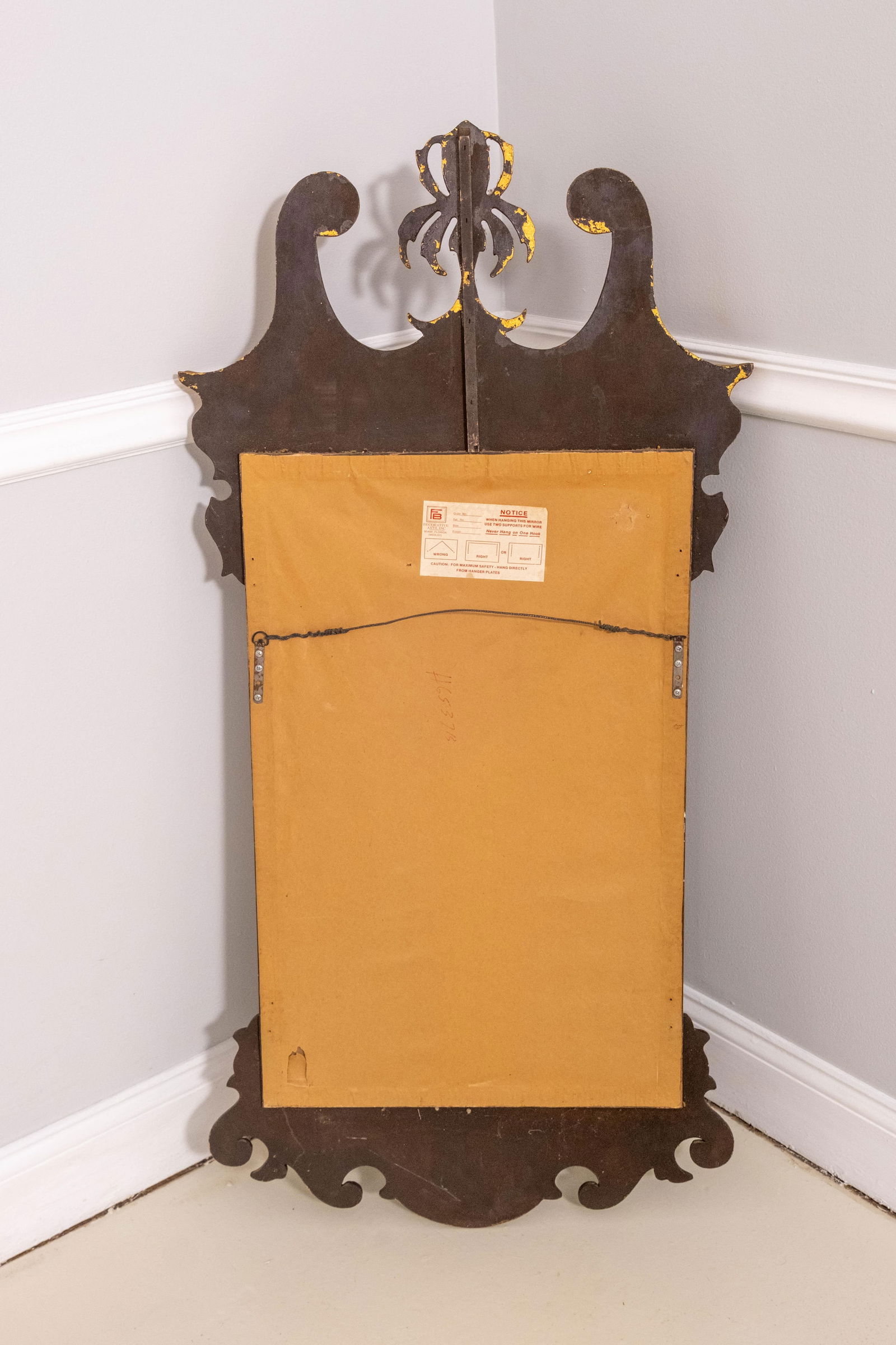 Friedman Brothers Chippendale Mahogany With Gold Mirror - 7