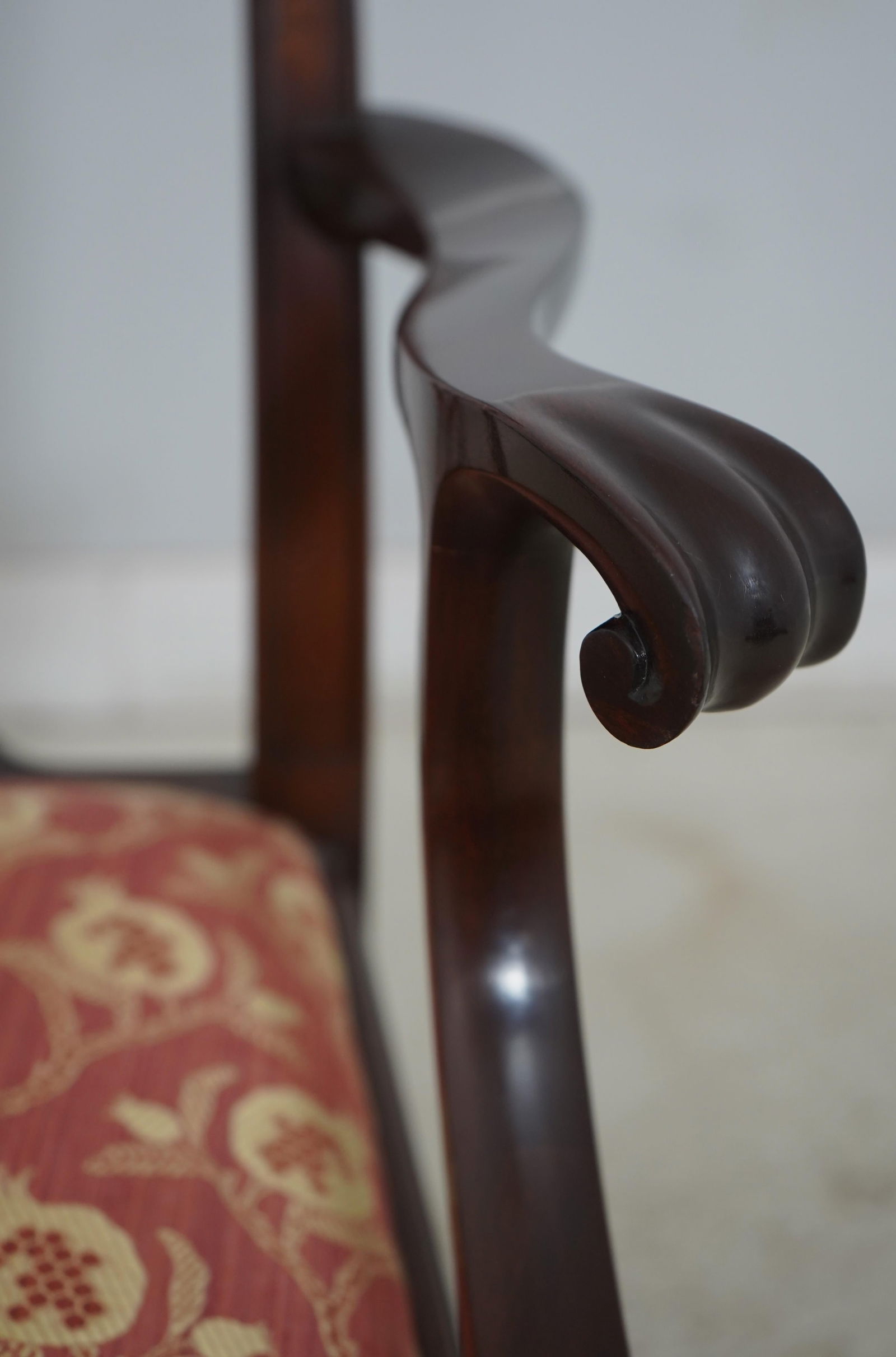 Set of 10 Henkel Harris Model 115 Mahogany Dining Room Chairs - 10