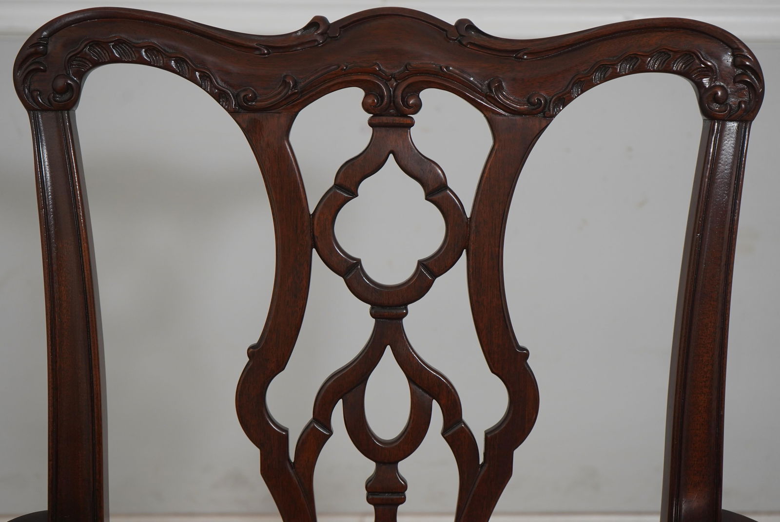 Set of 10 Henkel Harris Model 115 Mahogany Dining Room Chairs - 5