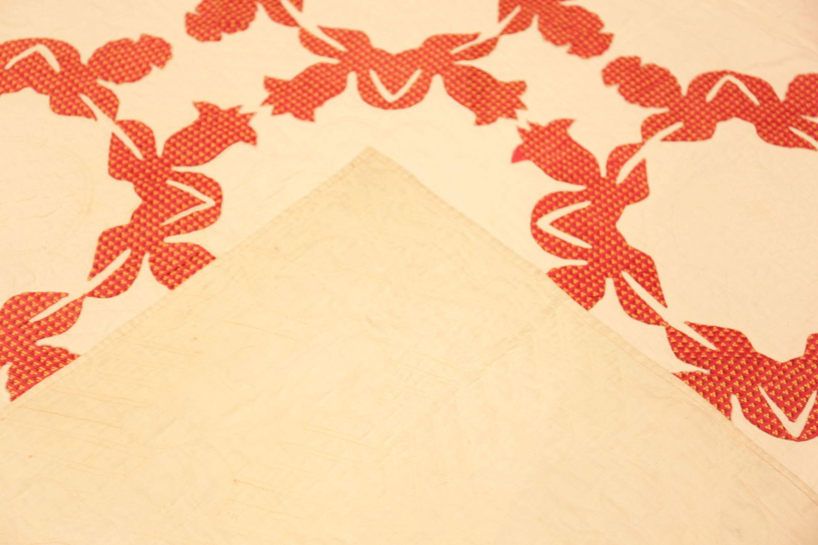 Nazmiyal Collection Antique American Quilt Textile - 7