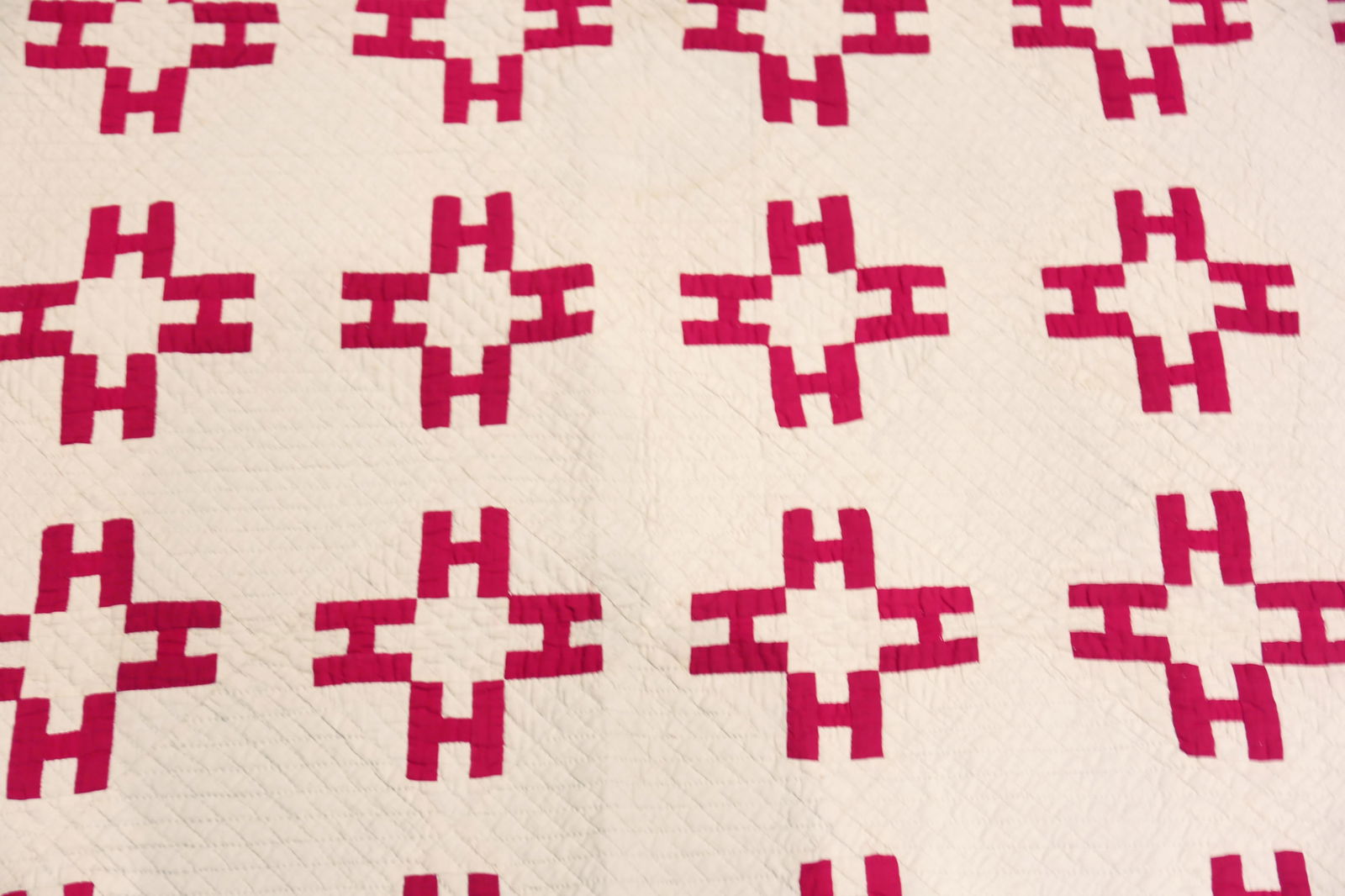 Nazmiyal Collection Antique American Quilt Textile - 4