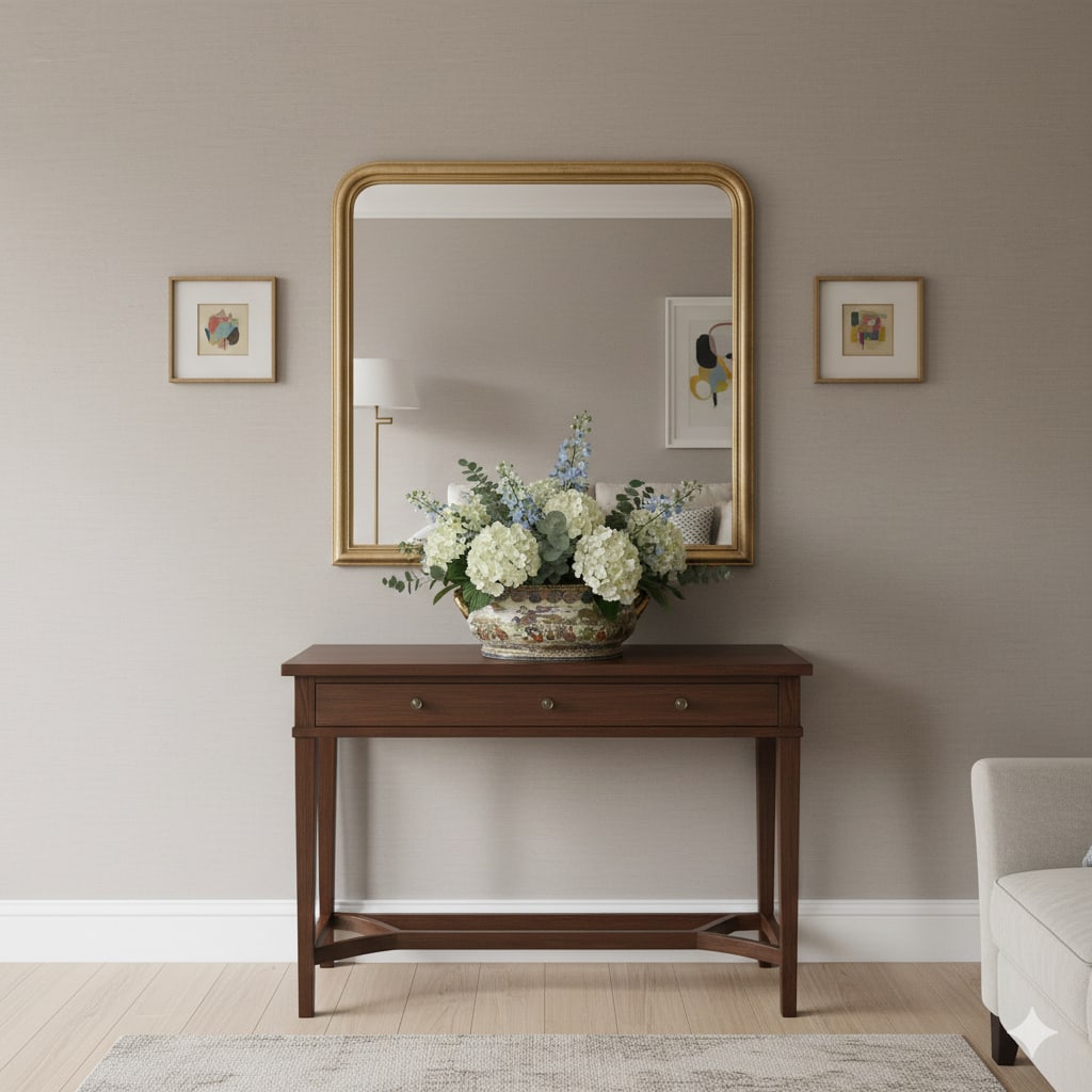 Porcelain Oriental Golden Color Satsuma Graphic Oval Pot - 9