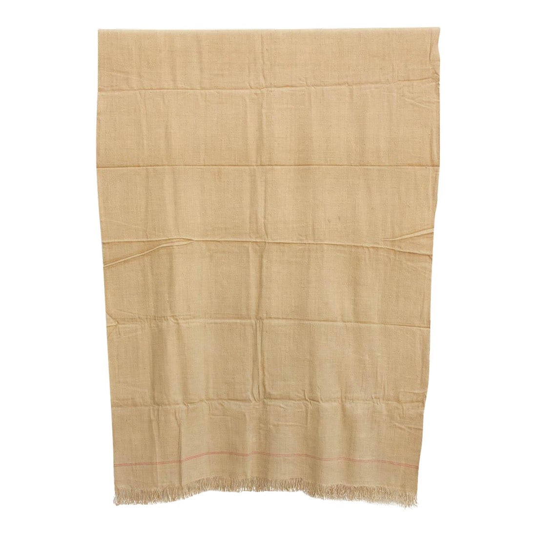 Organic Peace Silk Throw, Oatmeal Stone: The purest expression of the material itself. These throws are crafted from Undyed or Lightly Tinted Eri Silk, celebrating the raw, organic beauty of the fiber. Without heavy dyes to mask it, the