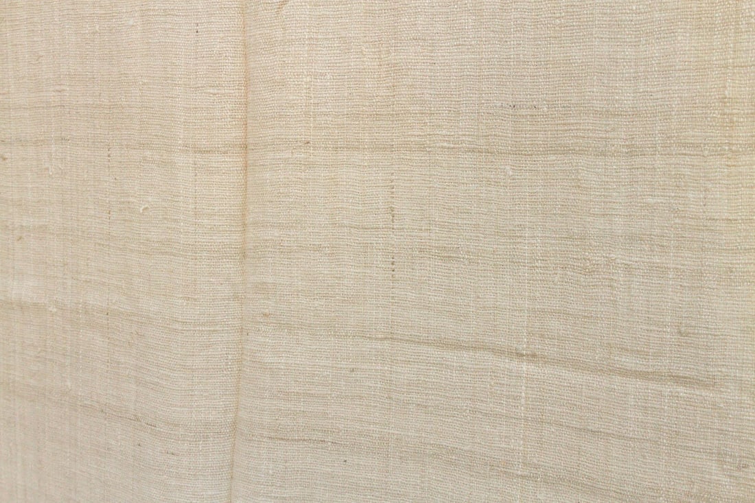 Organic Peace Silk Throw, Raw Undyed Natural - 2