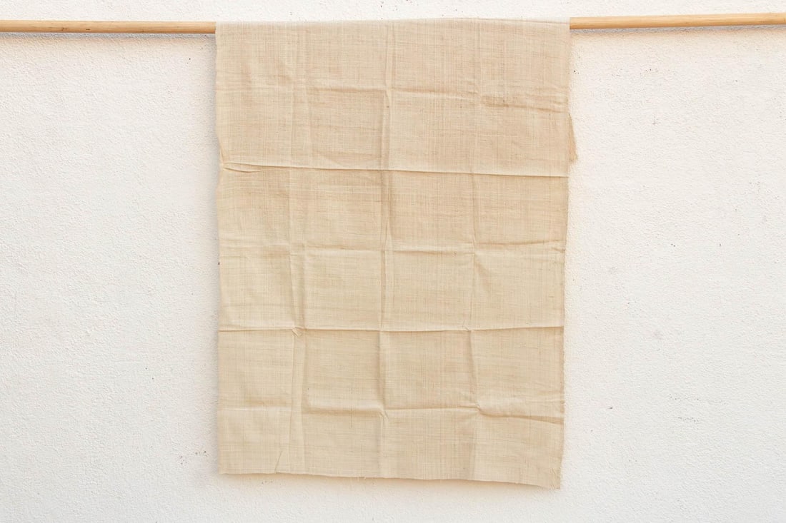 Organic Peace Silk Throw, Sandstone - 6