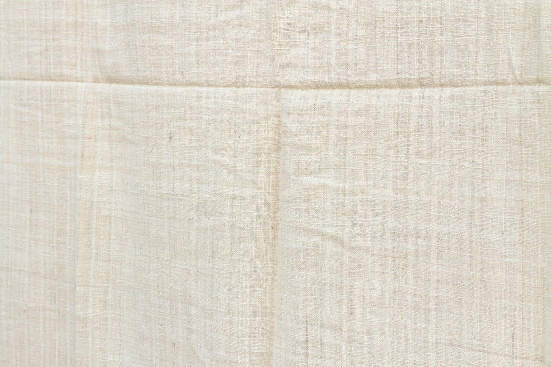 Organic Peace Silk Throw, Wheat Field Stripes - 4