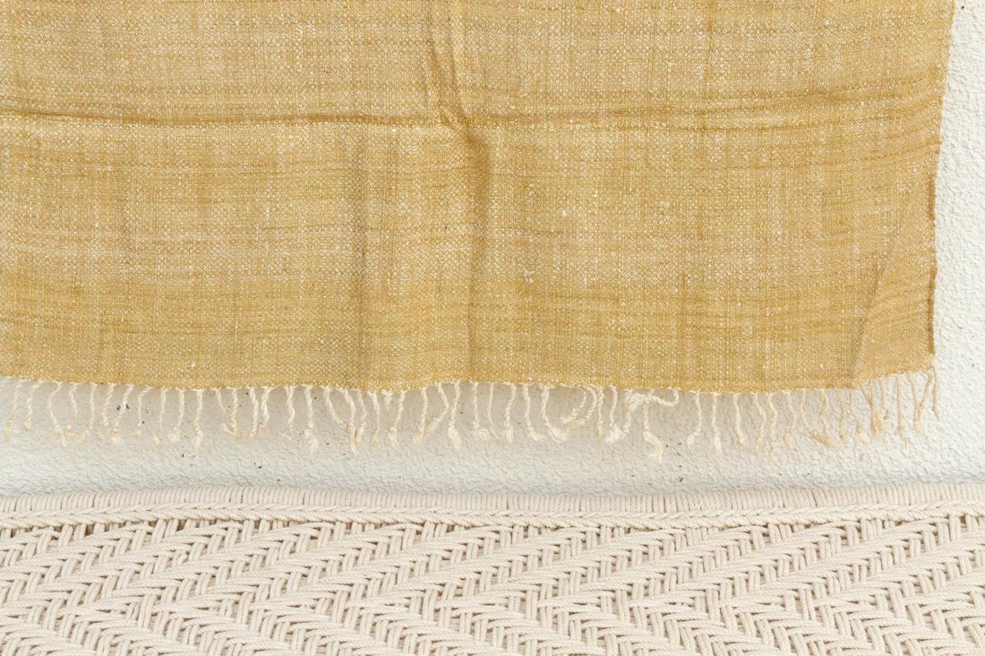 Organic Peace Silk Throw, Woven Earth - 2
