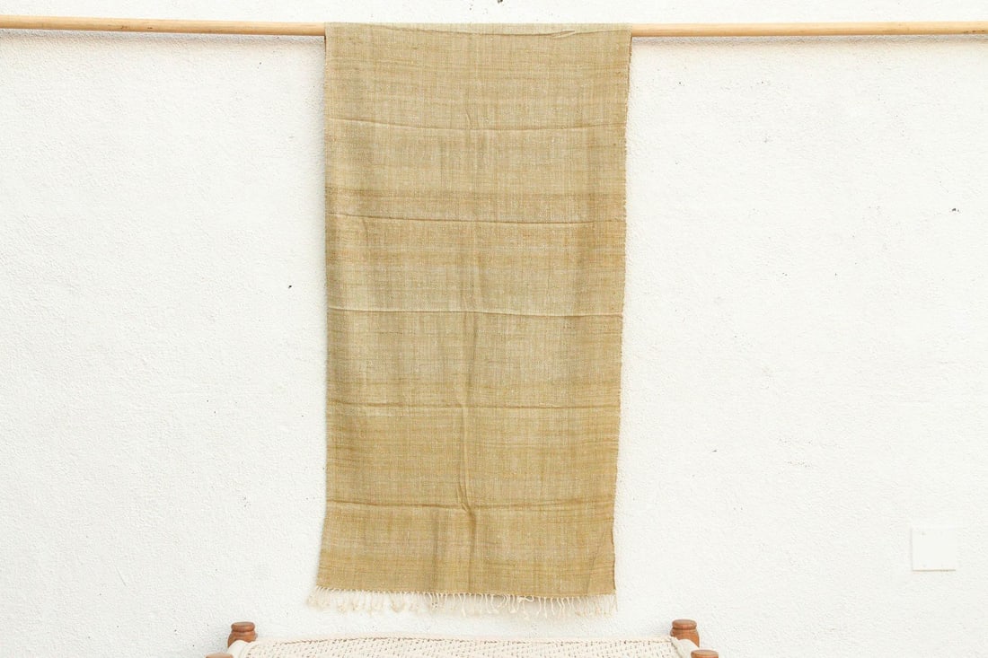 Organic Peace Silk Throw, Woven Earth - 5