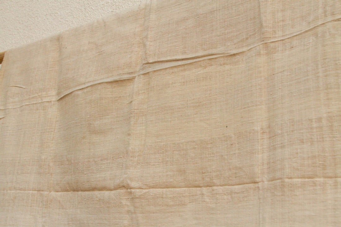 Organic Peace Silk Throw, Pale Birch - 2