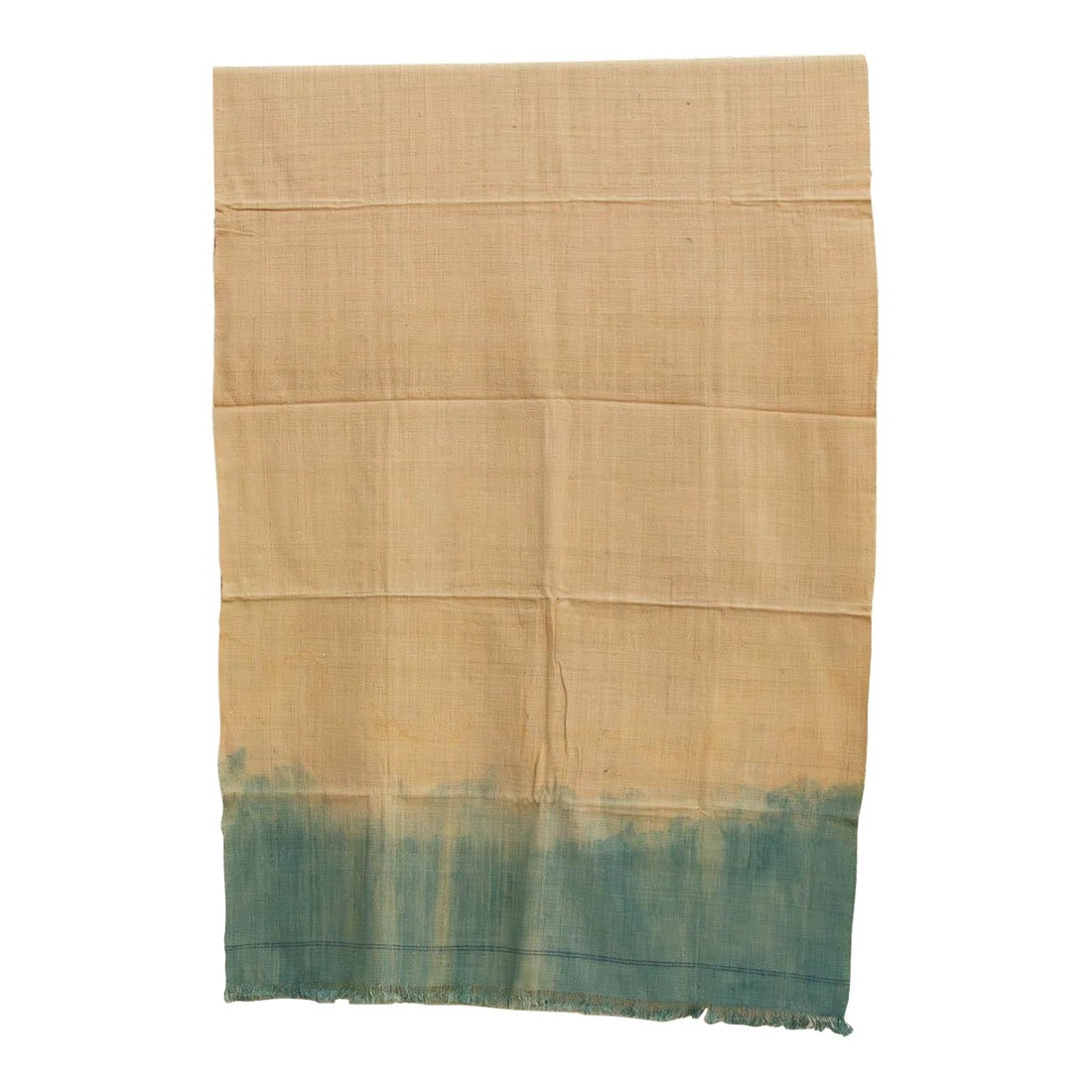 Organic Peace Silk Throw, Monsoon Sky: A masterpiece of natural chemistry and artisan skill. This throw is crafted from Organic Eri Silk in the villages of Assam, known for its incredible durability and softness. The stunning Indigo and