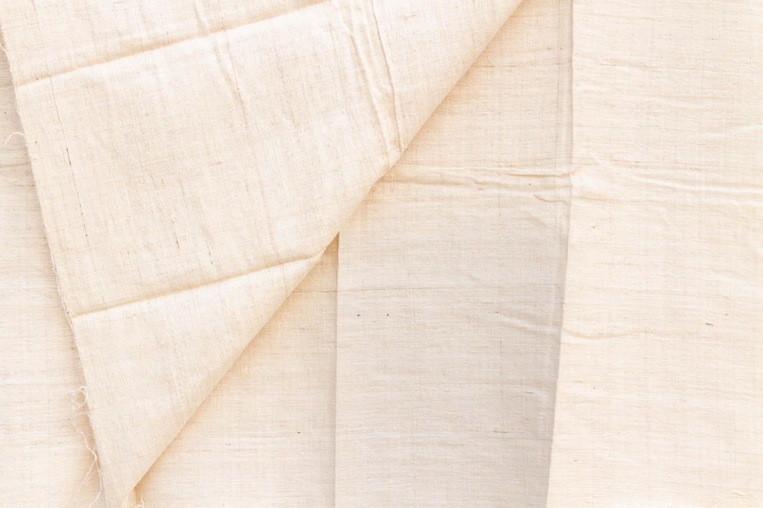 Organic Peace Silk Throw, Oatmeal Stone - 3