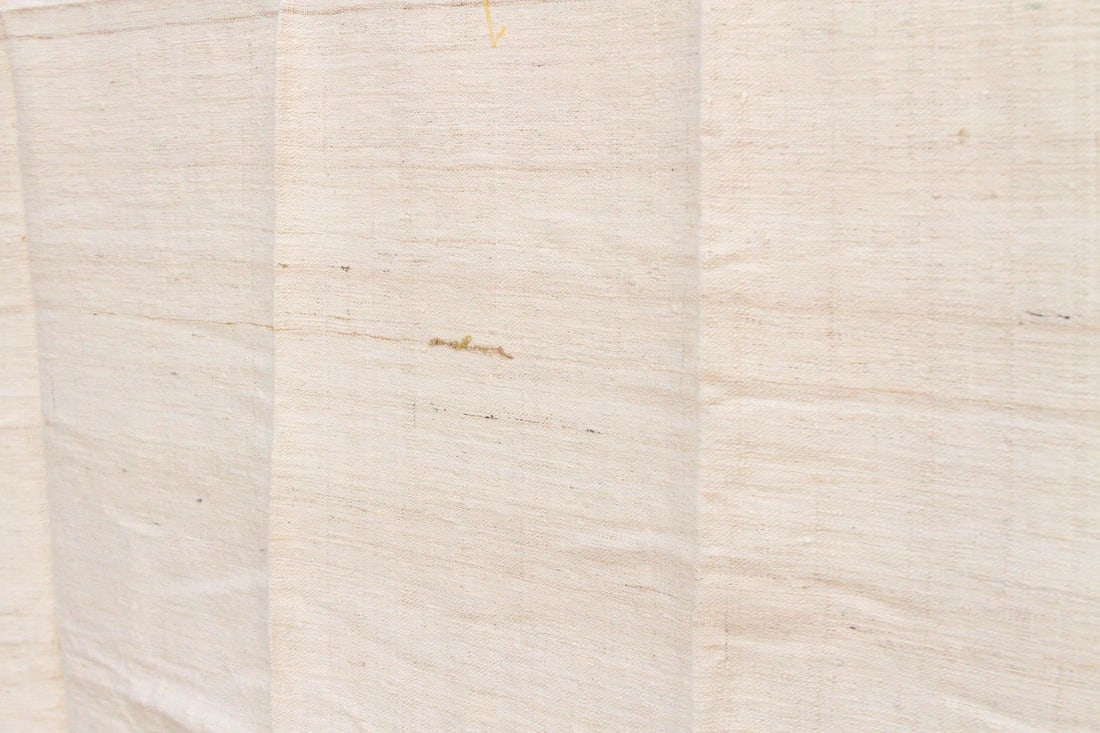 Organic Peace Silk Throw, Oatmeal Stone - 4