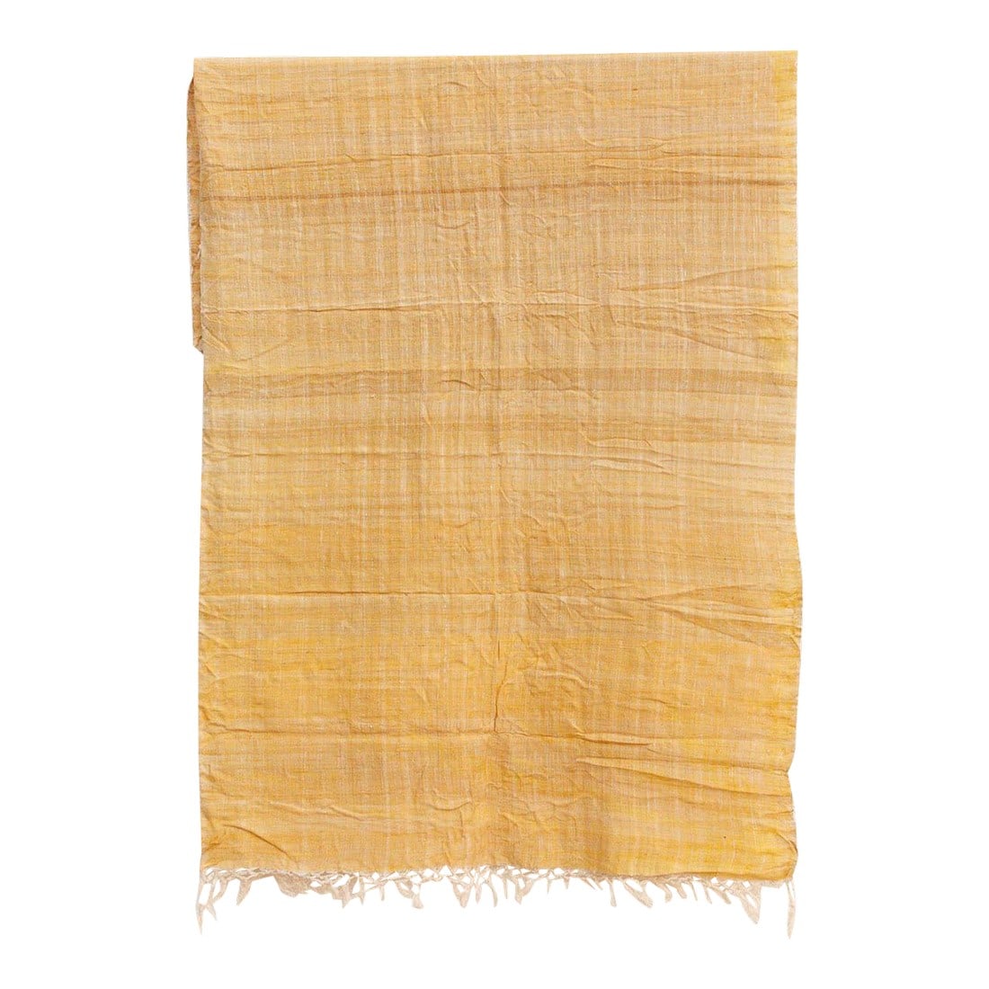 Organic Peace Silk Throw, Summer Yellow (1 of 6)