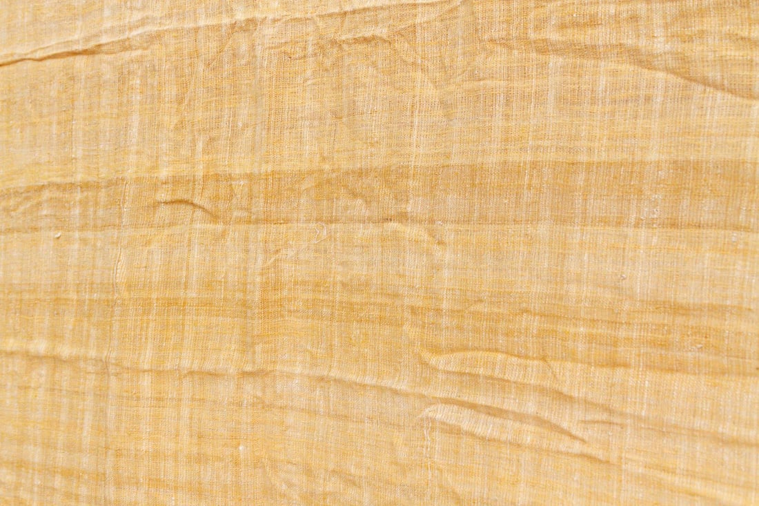 Organic Peace Silk Throw, Summer Yellow - 4