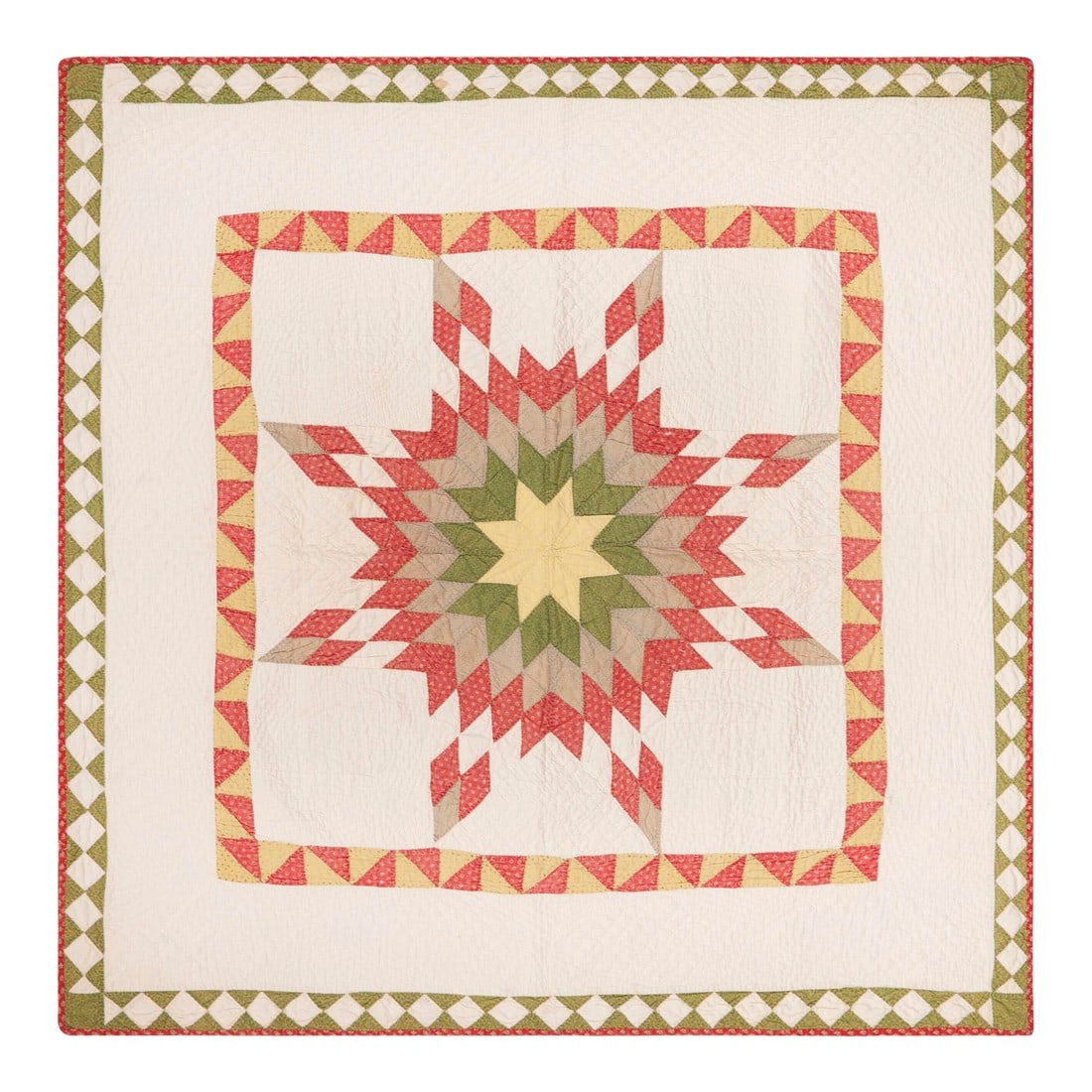 Nazmiyal Collection Antique American Quilt Textile (1 of 6)