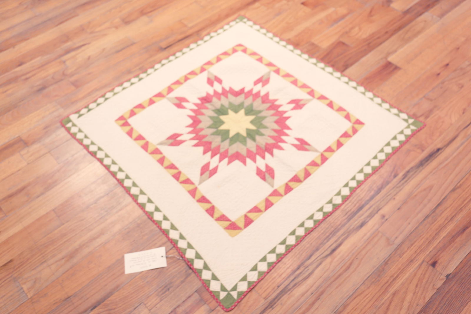 Nazmiyal Collection Antique American Quilt Textile - 2