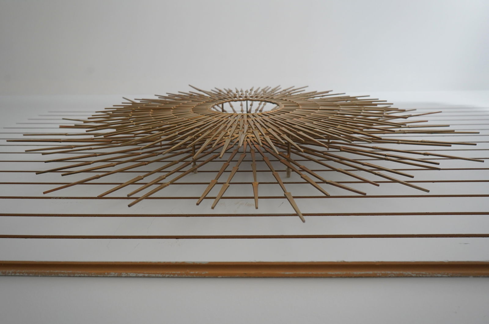 William Bowie Mid Century Modern Brutalist Sunburst Sculpture - 4