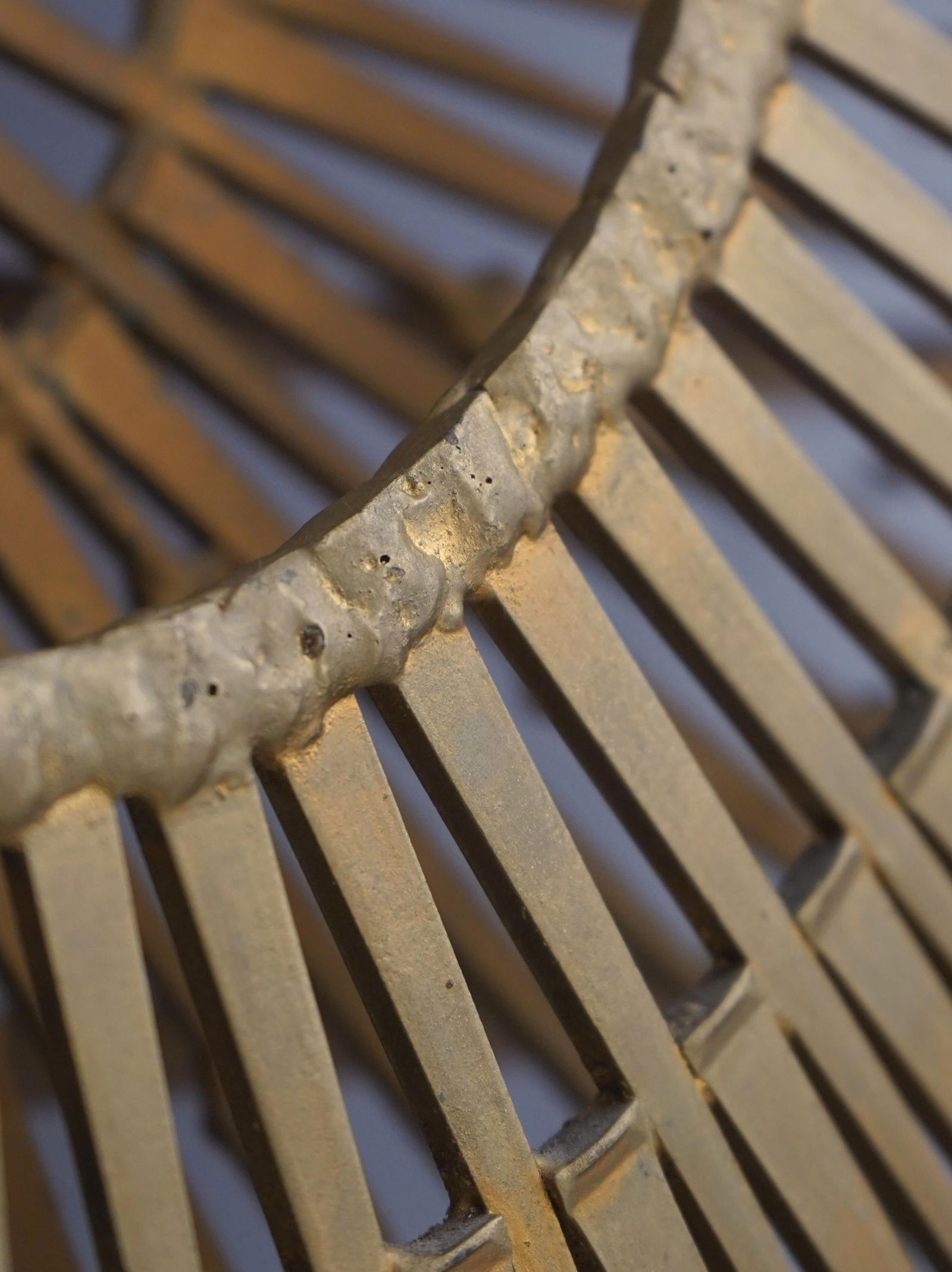 William Bowie Mid Century Modern Brutalist Sunburst Sculpture - 8