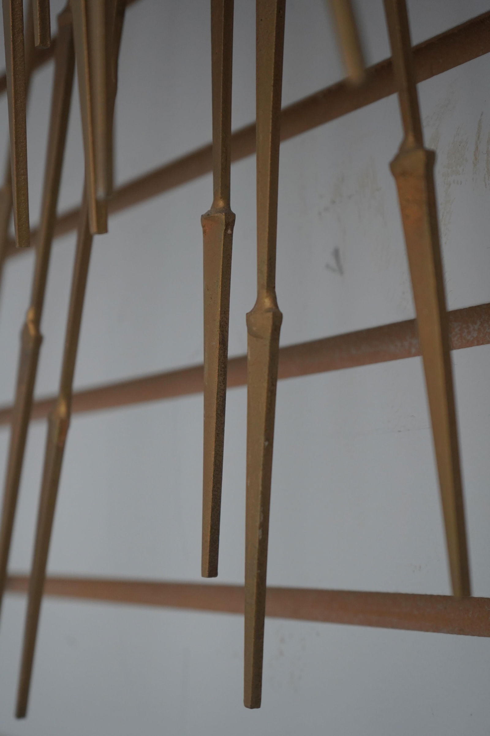 William Bowie Mid Century Modern Brutalist Sunburst Sculpture - 9