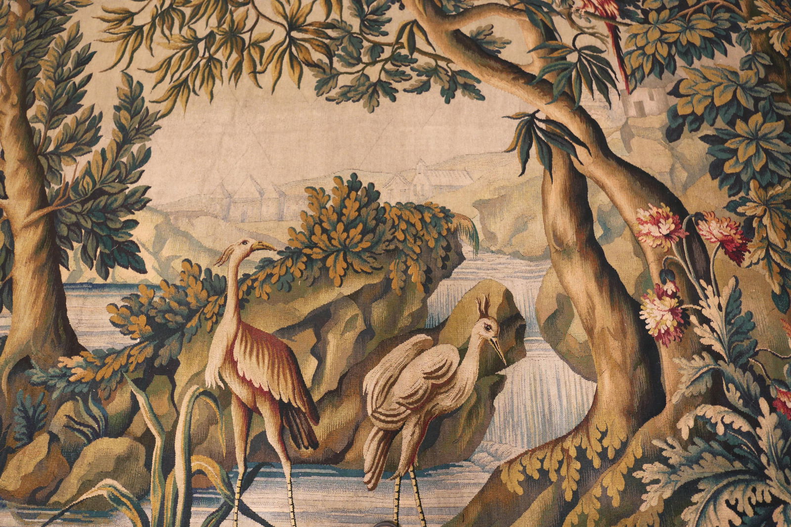 Nazmiyal Collection Vintage French Tapestry - 2