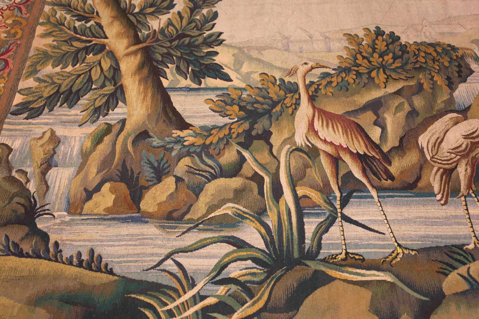 Nazmiyal Collection Vintage French Tapestry - 3