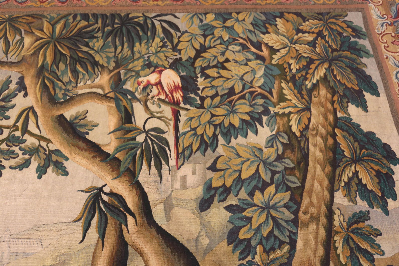 Nazmiyal Collection Vintage French Tapestry - 5