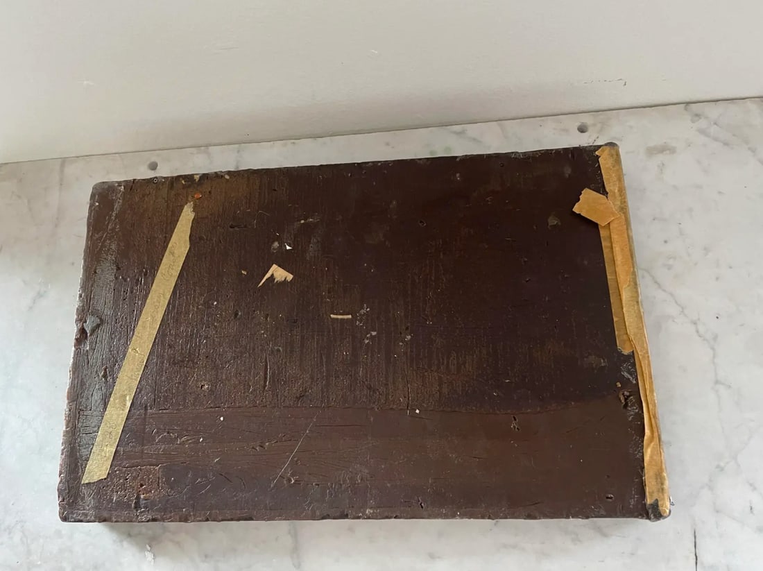 Rare 1964 James Havard Figurative Oil Painting "Jersey Girl" on Carved Wax With Gold Underlayer - Si - 5