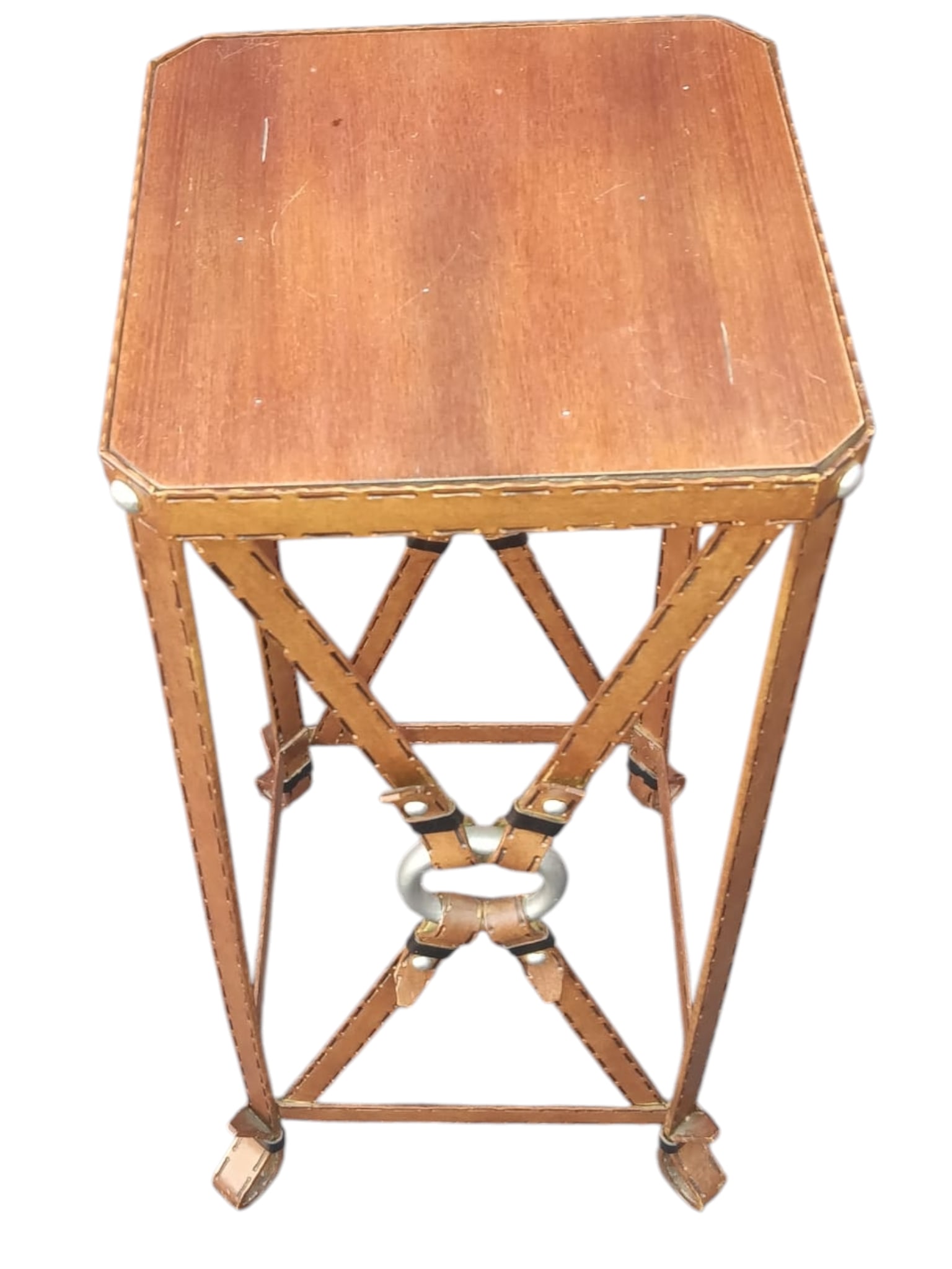 Rare Adnet Hermès Equestrian Side Table - 2