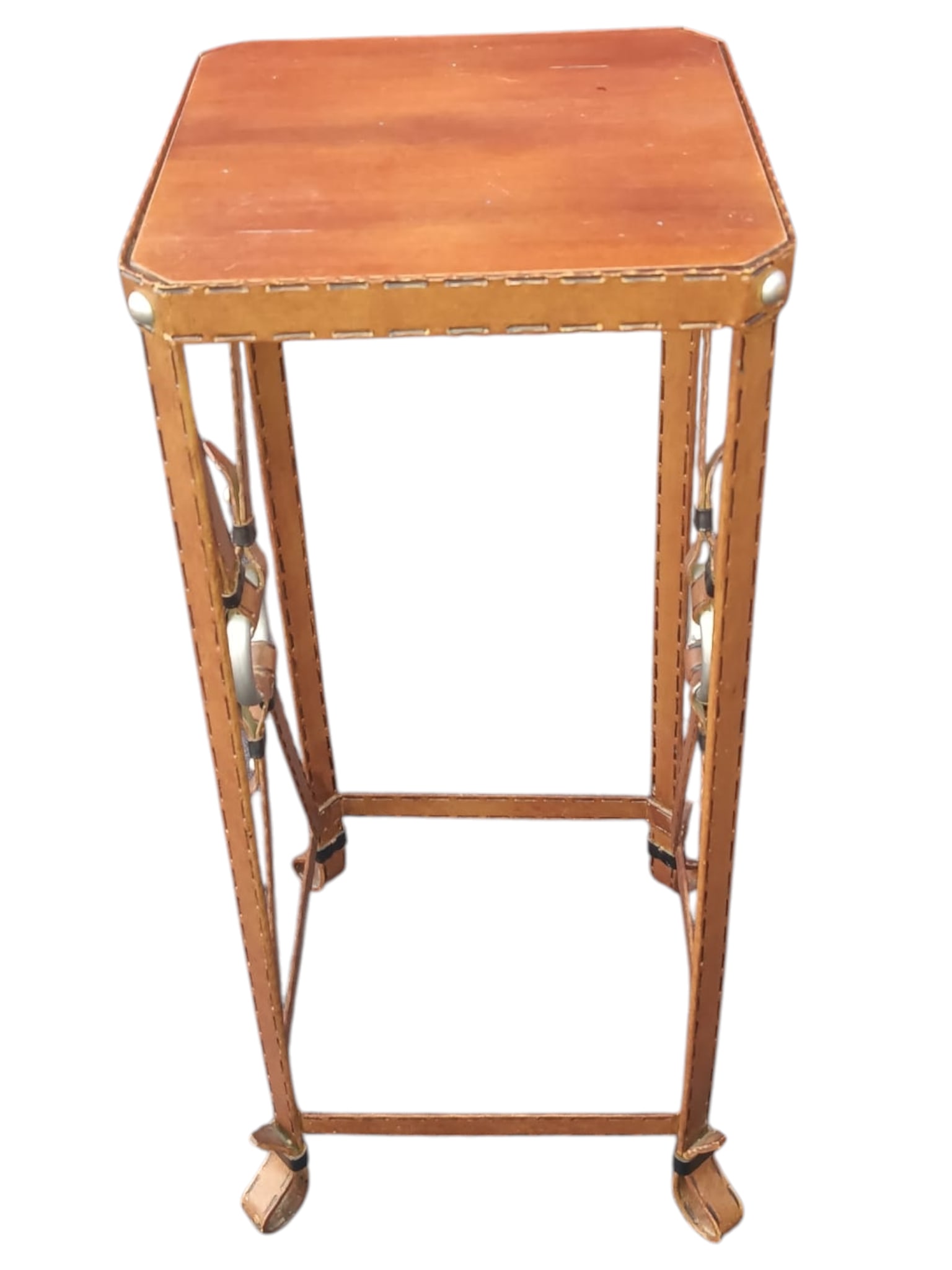 Rare Adnet Hermès Equestrian Side Table - 6