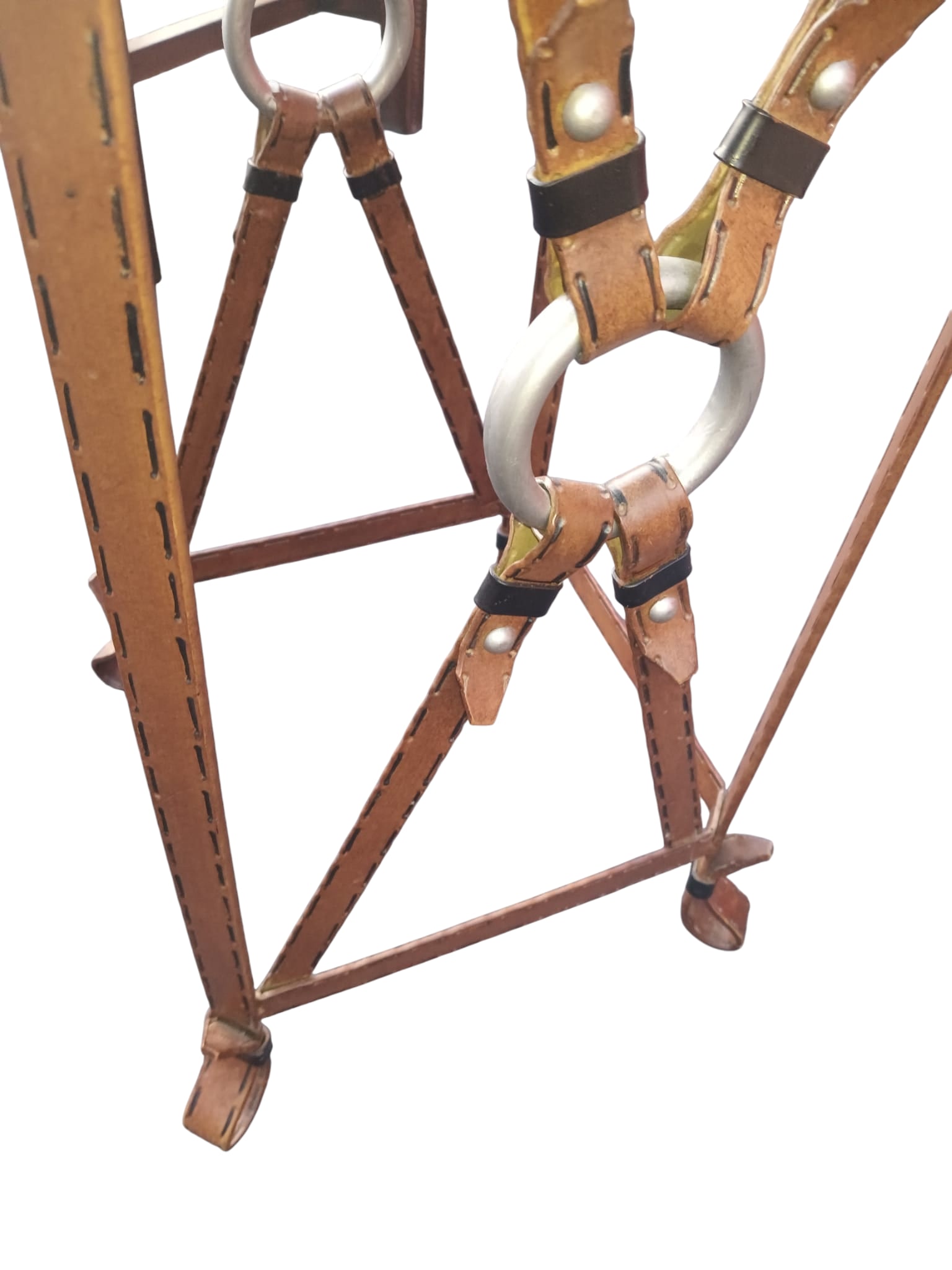 Rare Adnet Hermès Equestrian Side Table - 7