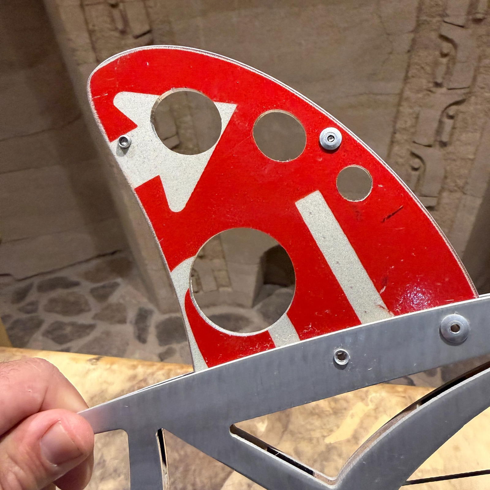 Maco Shark Aluminum Industrial Sculpture One of Kind Signed Modern - 10