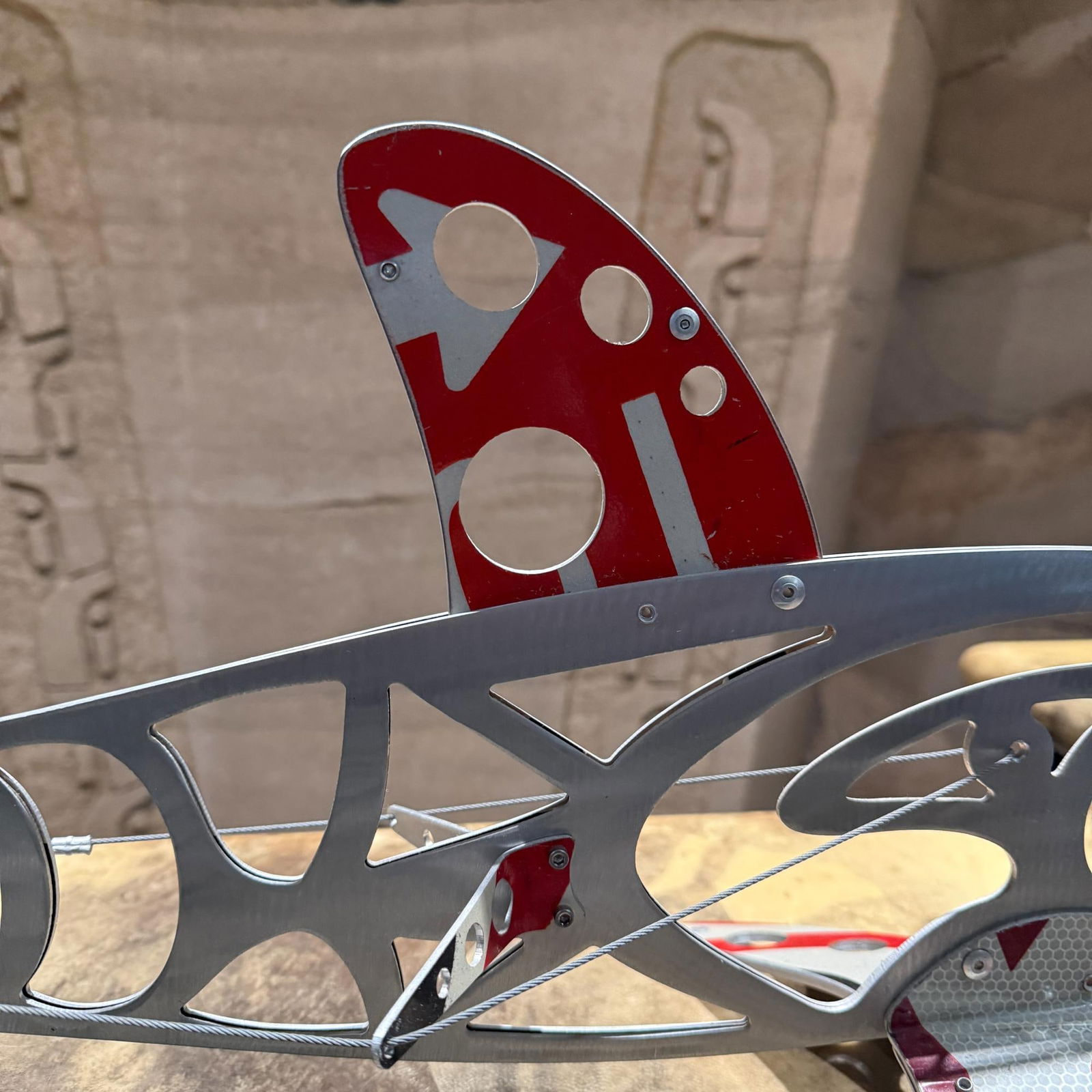 Maco Shark Aluminum Industrial Sculpture One of Kind Signed Modern - 2
