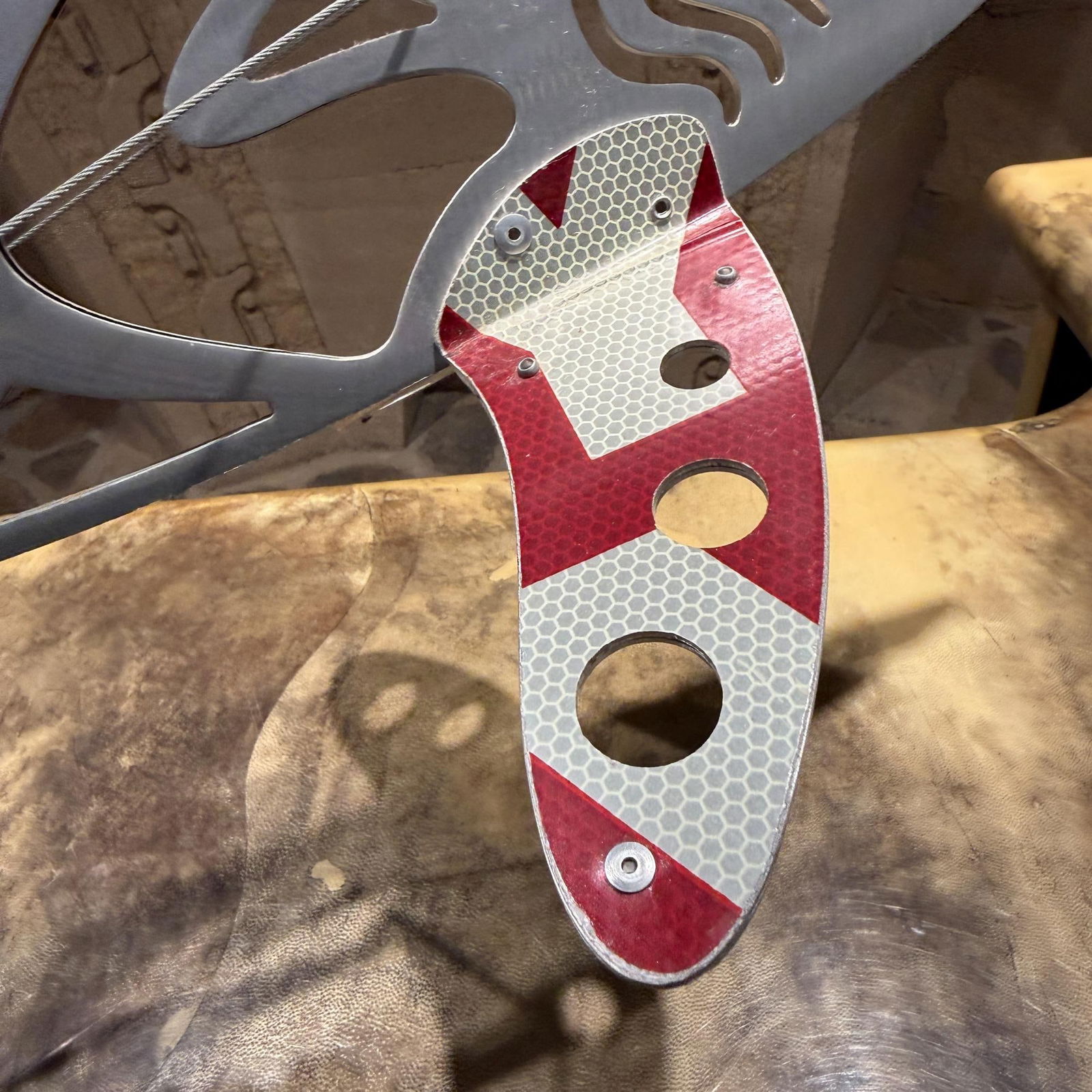 Maco Shark Aluminum Industrial Sculpture One of Kind Signed Modern - 6