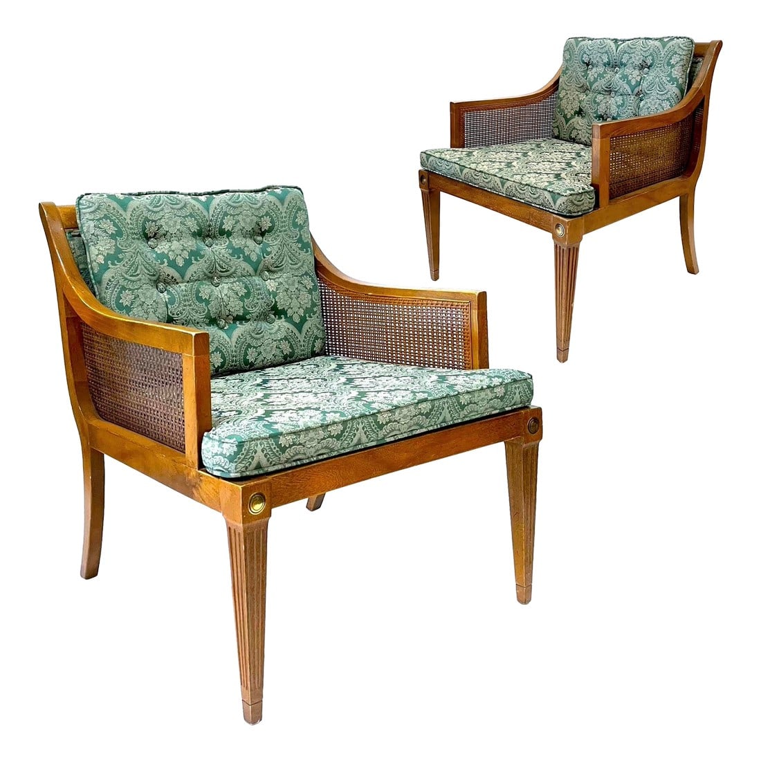 1960's Hollywood Regency Armchairs - Pair (1 of 15)