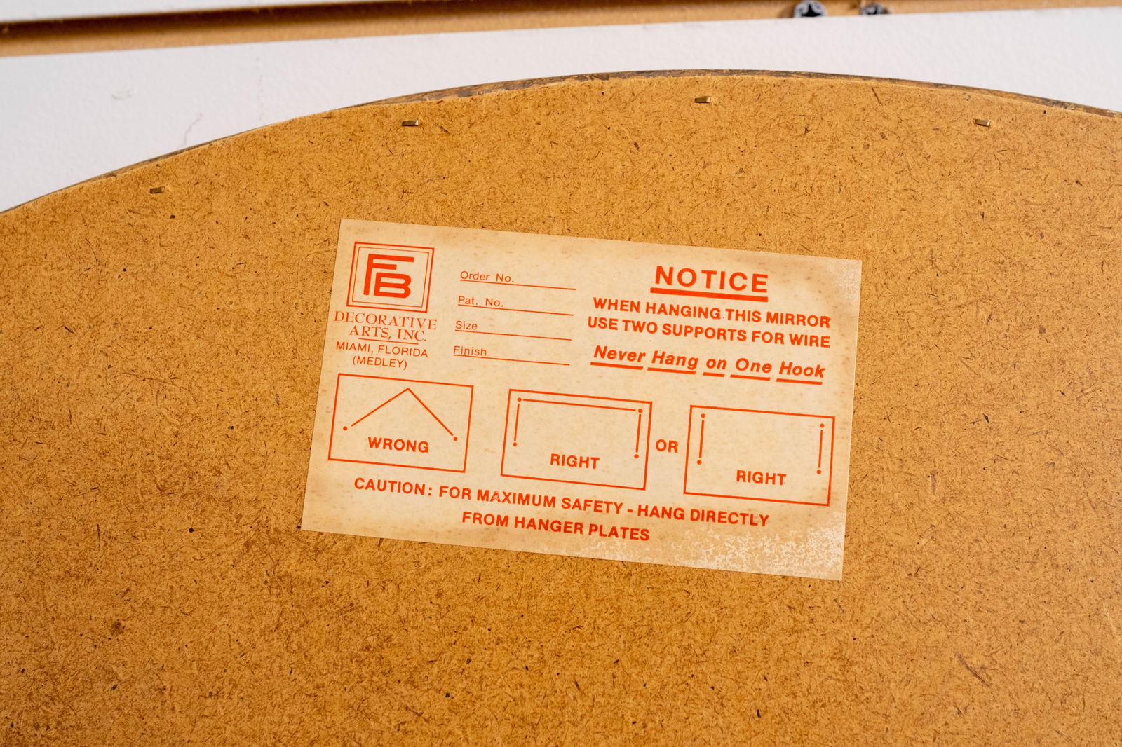 Friedman Brothers Monumental Gilt Frame Archtop Wall Mirror - 15