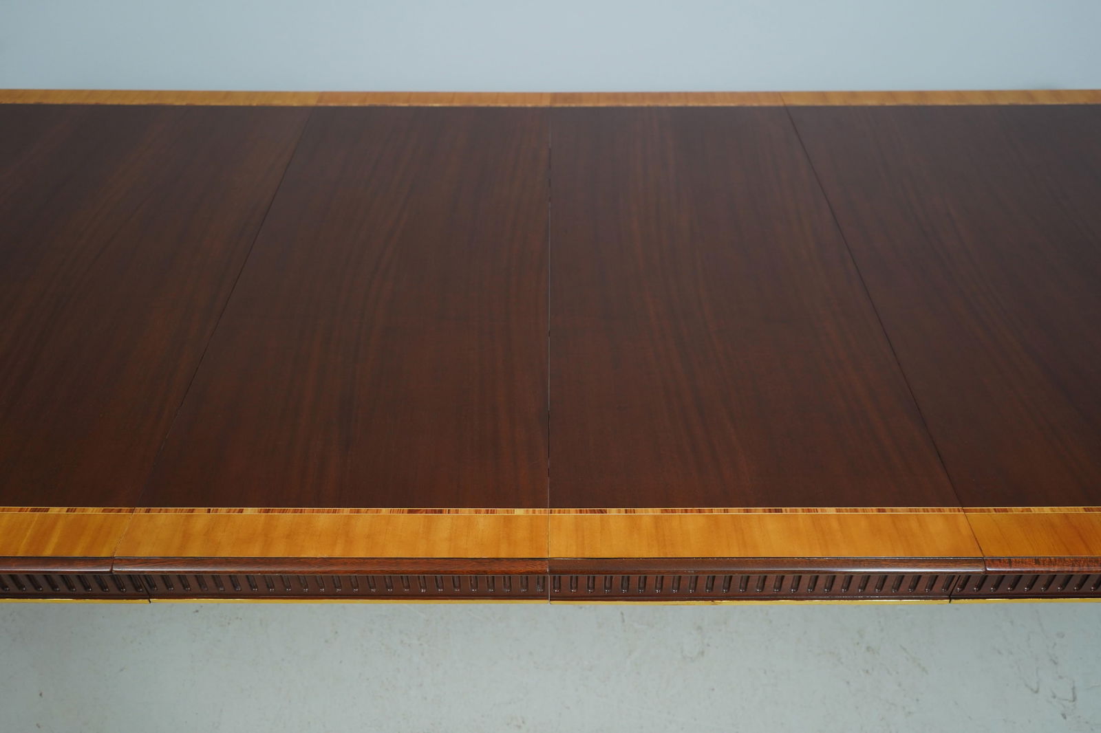 John Widdicomb Neoclassical Mahogany Dining Room Table - 13