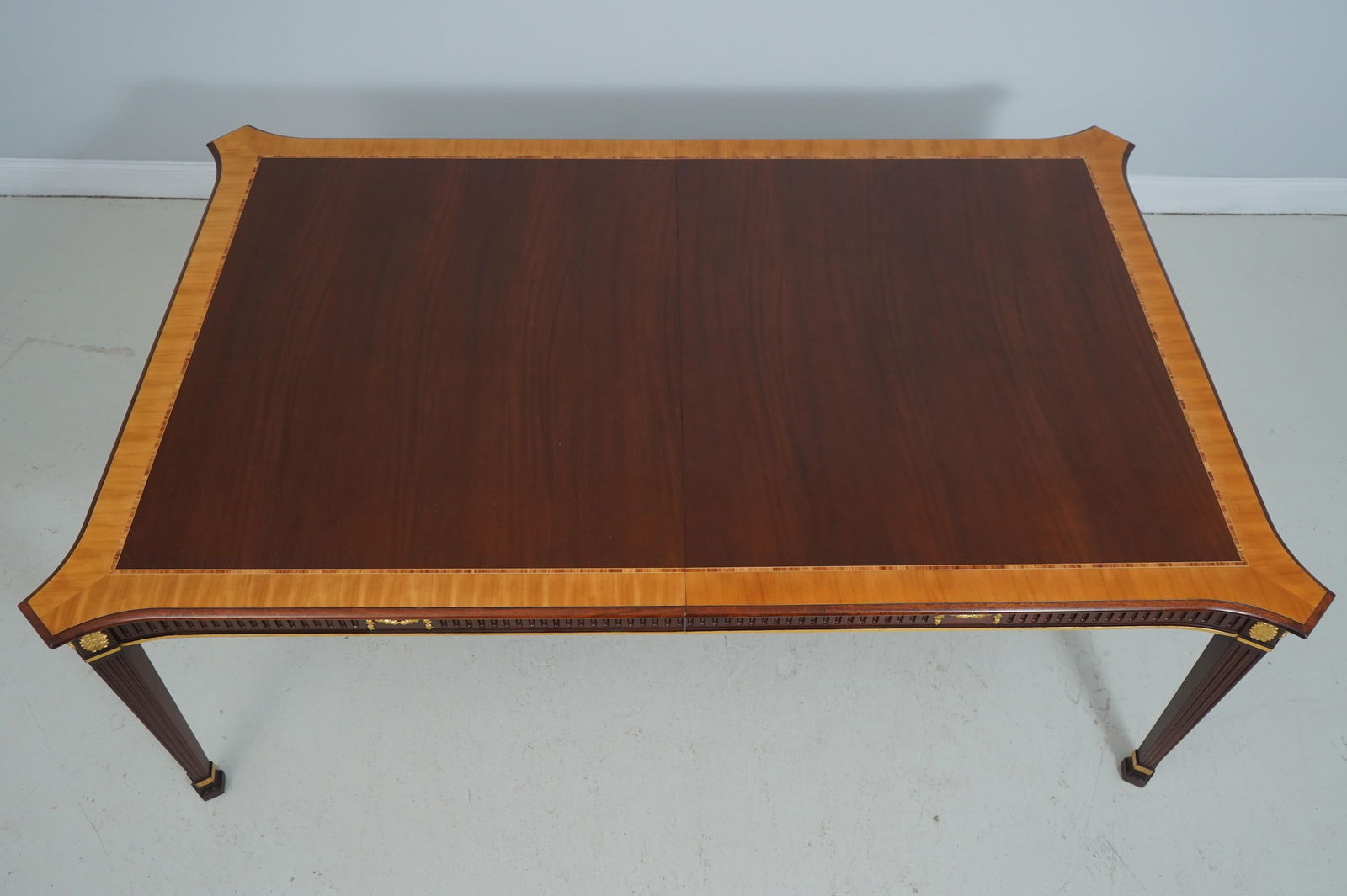 John Widdicomb Neoclassical Mahogany Dining Room Table - 3