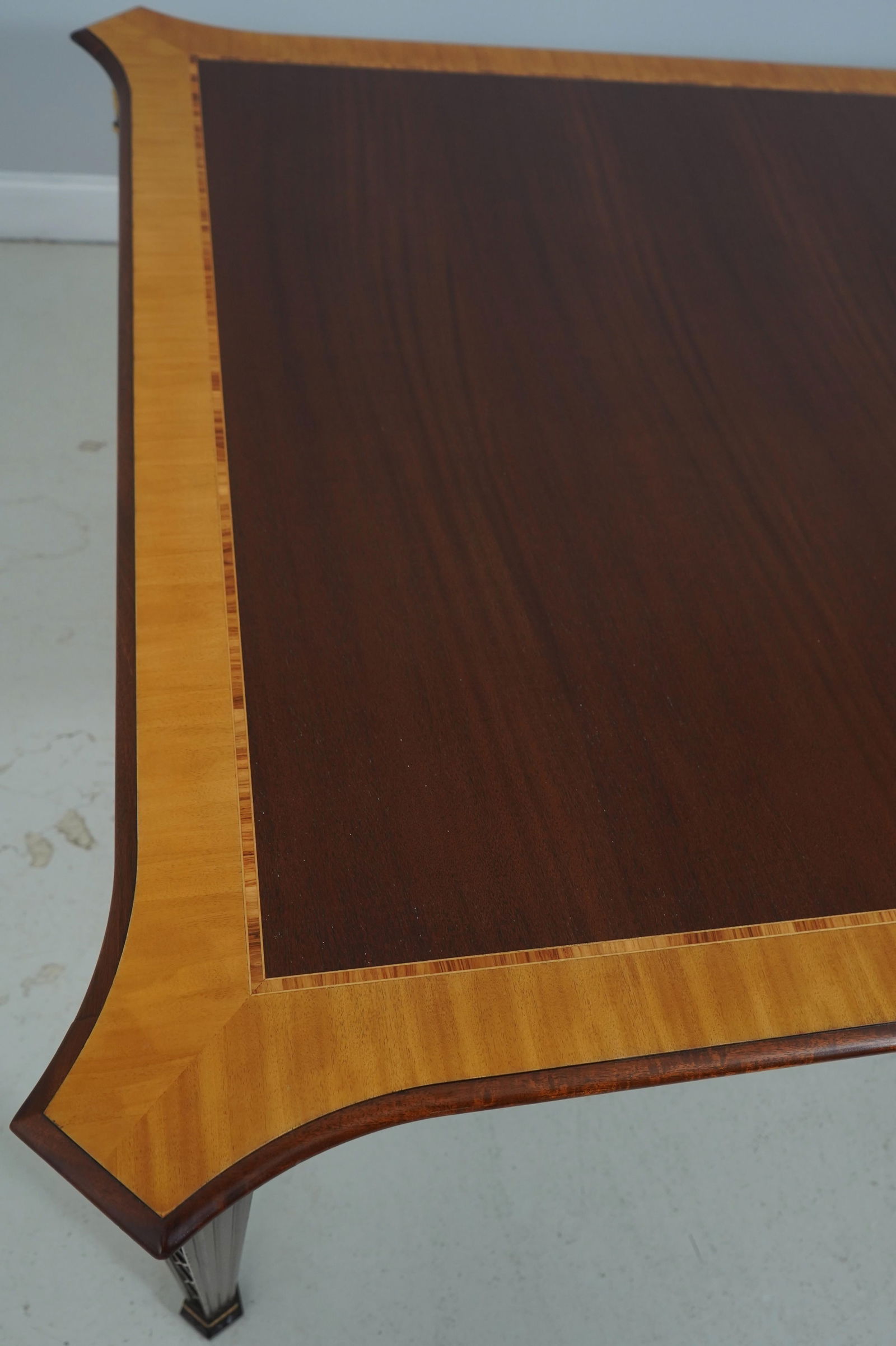 John Widdicomb Neoclassical Mahogany Dining Room Table - 8