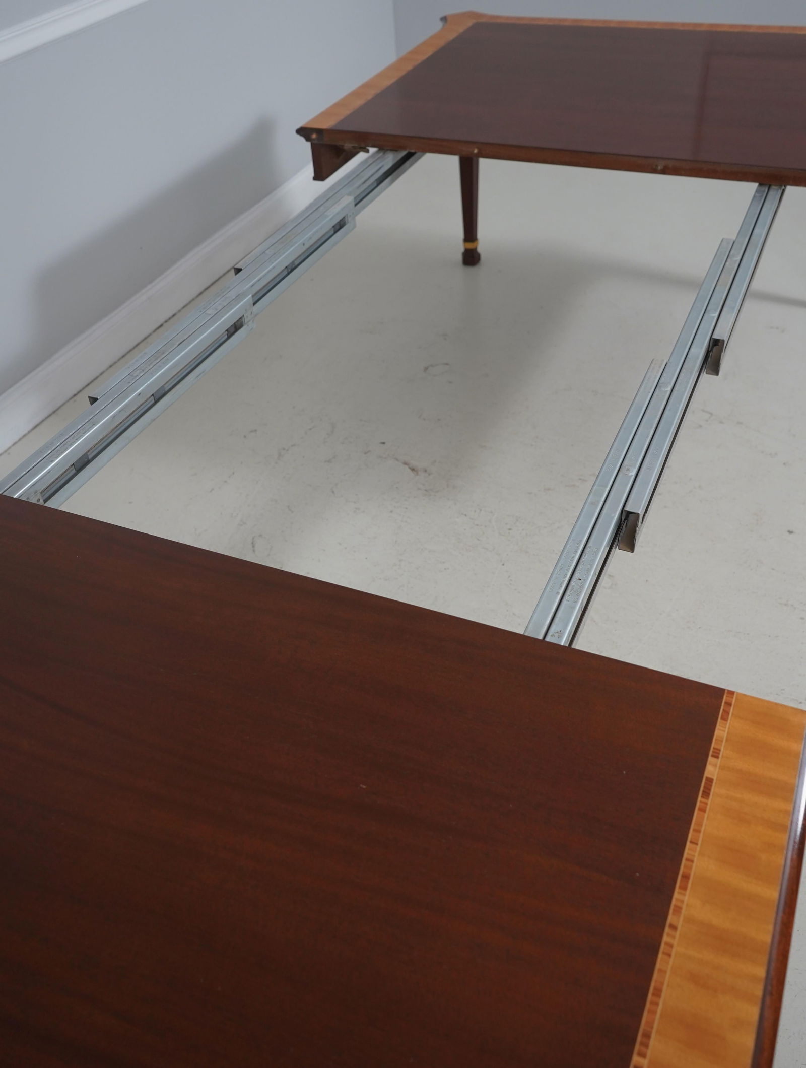 John Widdicomb Neoclassical Mahogany Dining Room Table - 9