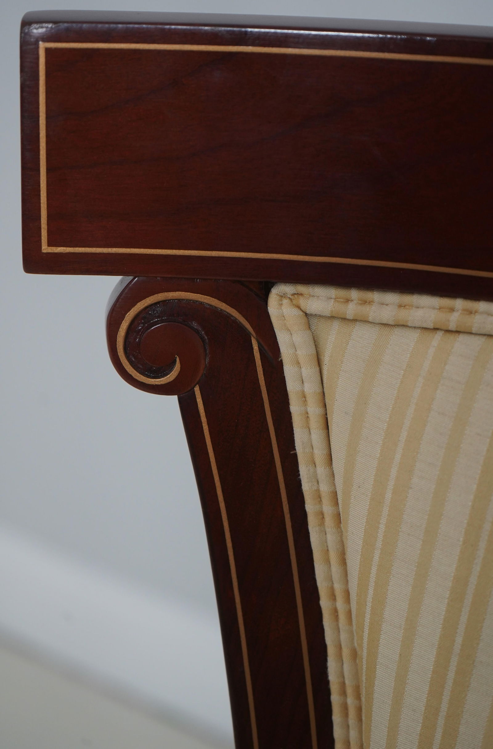 Set of 8 John Widdicomb Neoclassical Klismos Dining Room Chairs - 14