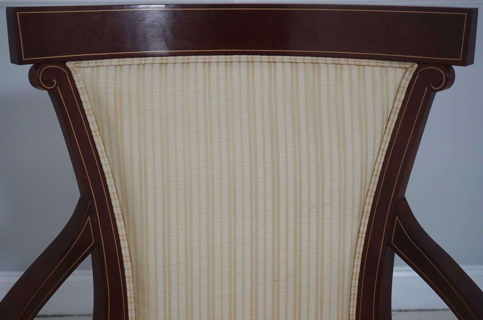 Set of 8 John Widdicomb Neoclassical Klismos Dining Room Chairs - 5