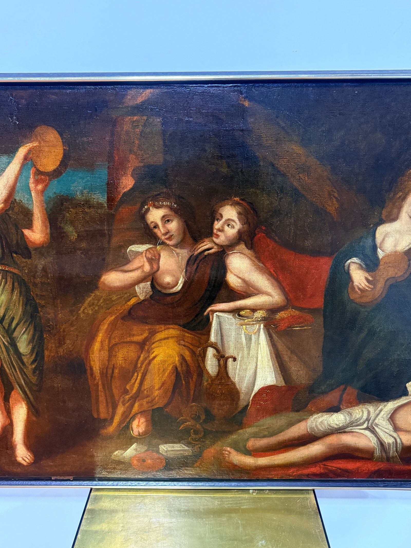 Italy, Late 18th Century Old Master Arcadian Allegory of Music and Pleasure - 10