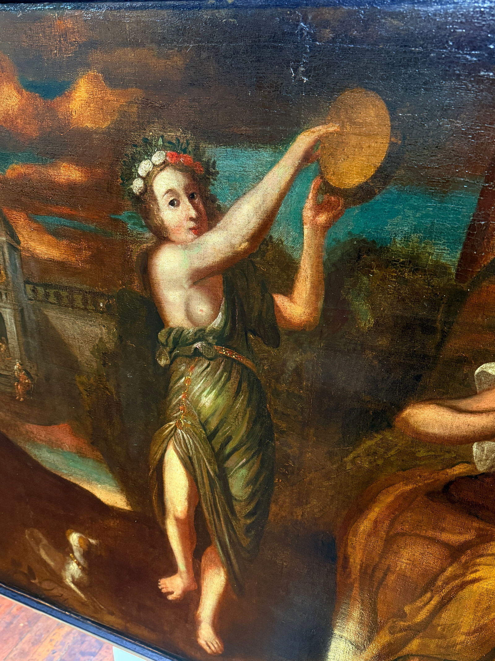 Italy, Late 18th Century Old Master Arcadian Allegory of Music and Pleasure - 11