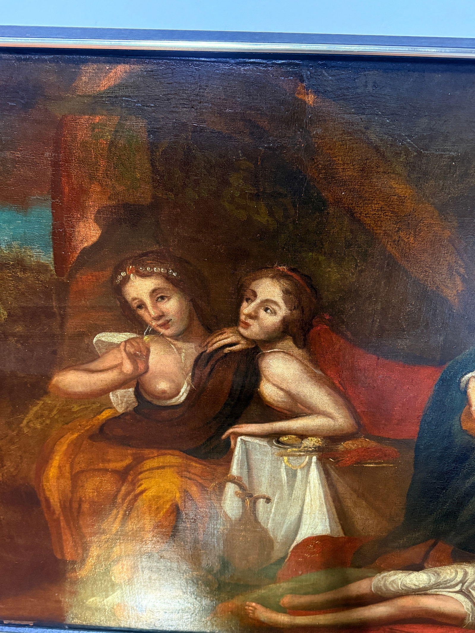 Italy, Late 18th Century Old Master Arcadian Allegory of Music and Pleasure - 7