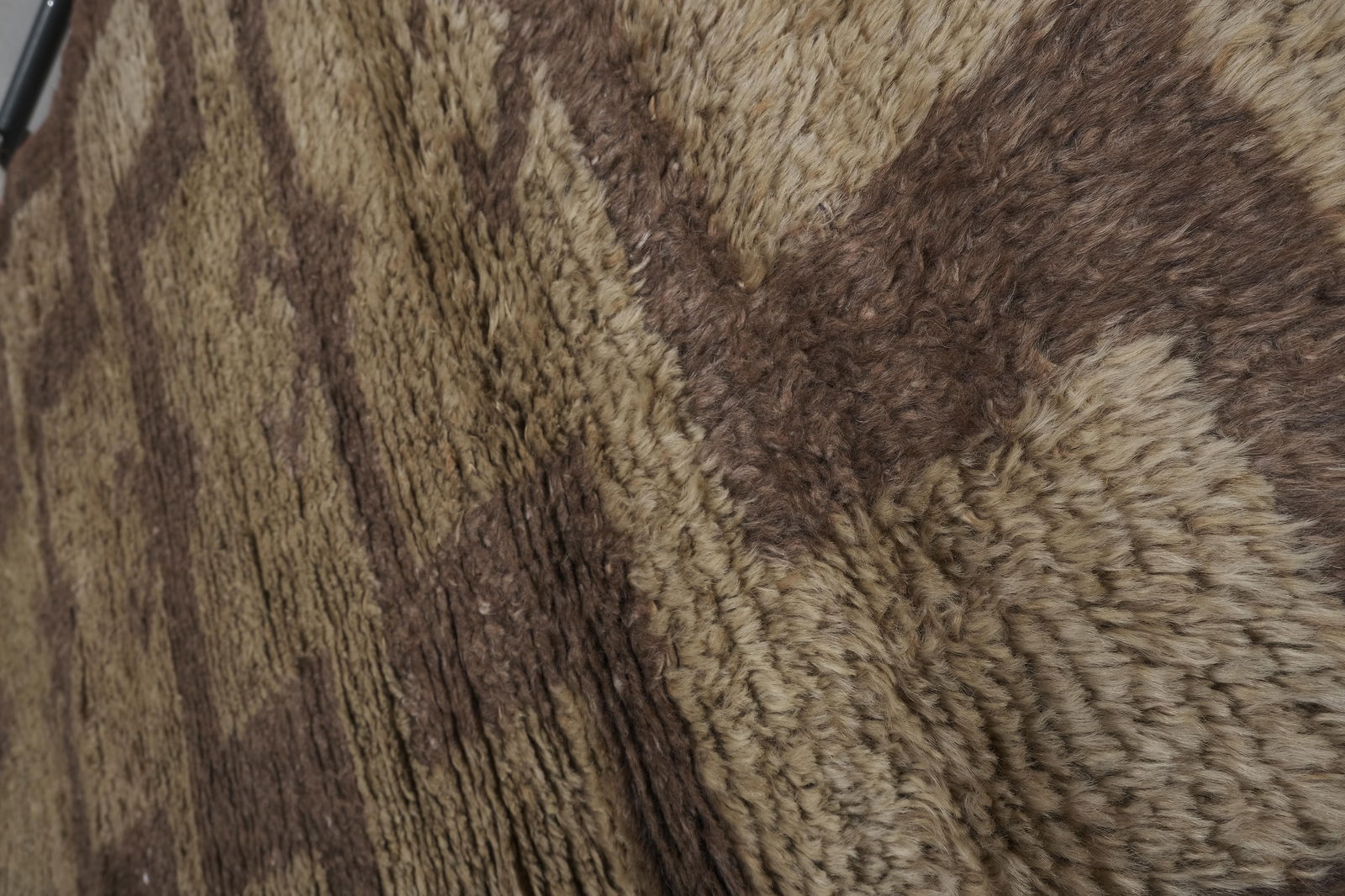 1970s Vintage Mohair Tulu Rug 2'11" X 5'10" - 11