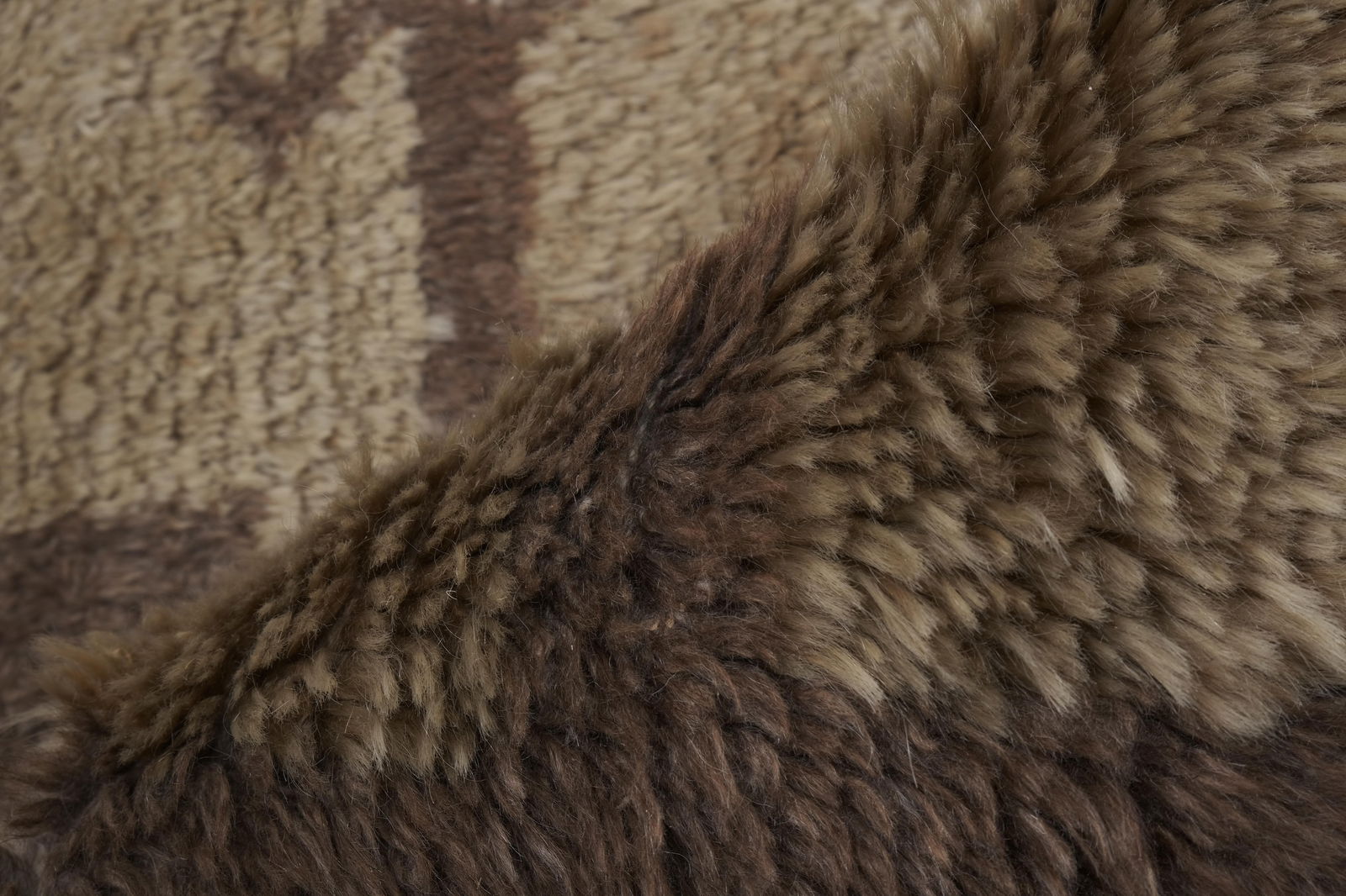 1970s Vintage Mohair Tulu Rug 2'11" X 5'10" - 12