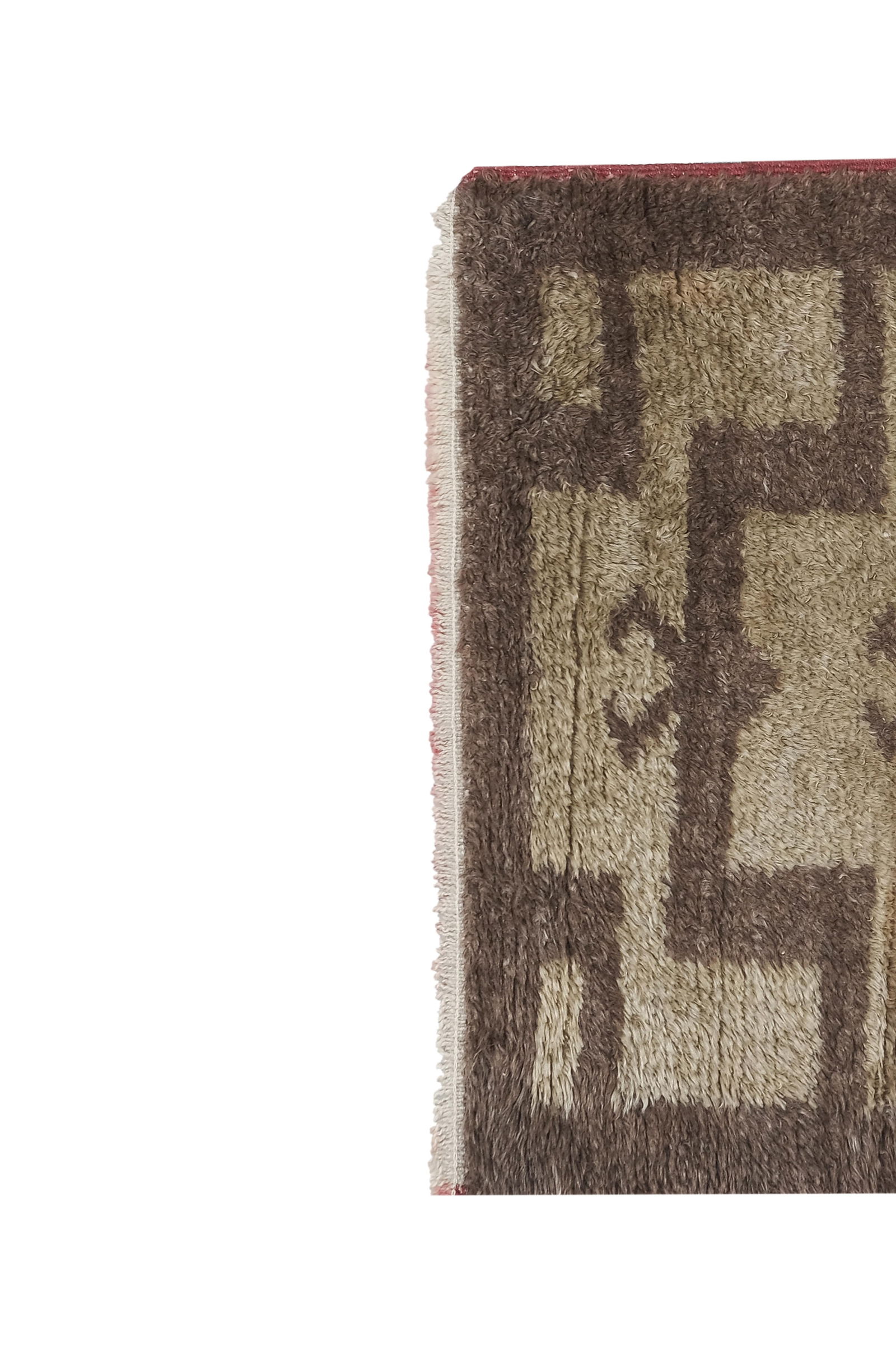 1970s Vintage Mohair Tulu Rug 2'11" X 5'10" - 3